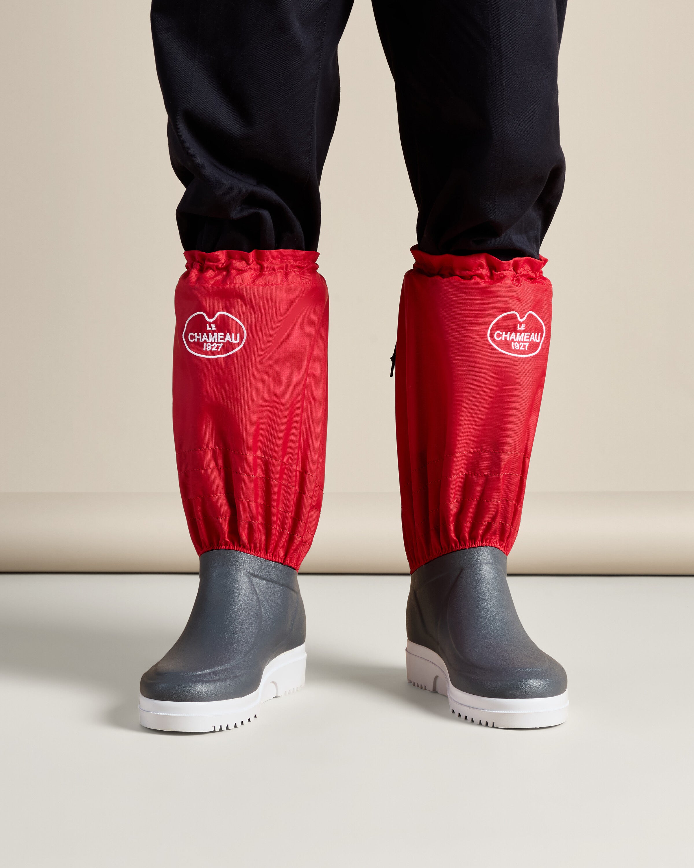 Bottes Neptune pour hommes doublées néoprène - Gris foncé