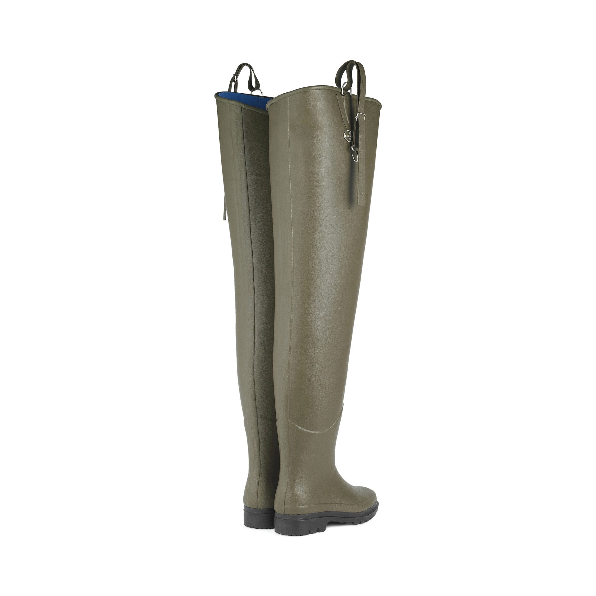 Unisex Deltanord Thigh High Boot - Chameau Green