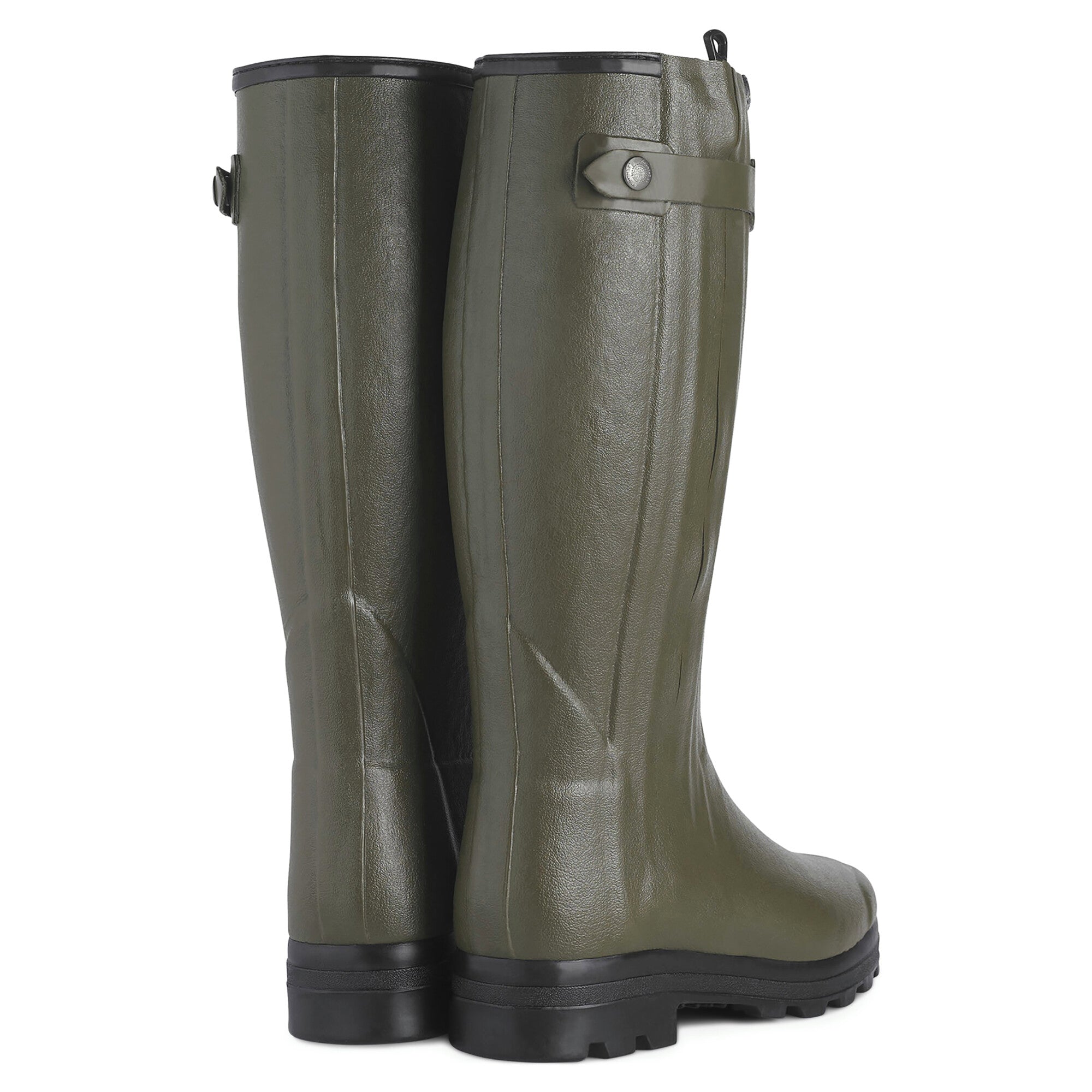 Bottes Chasseur pour hommes doublées laine - Vert Chameau