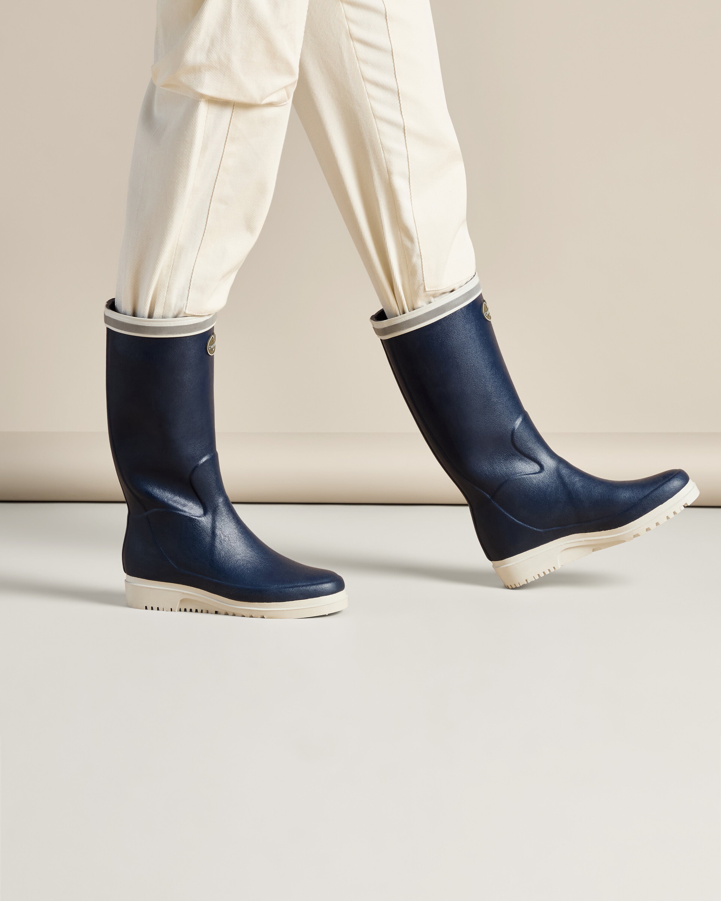 Women's Marine Evo Ponti Lined Wellington Boot - Marine Blue