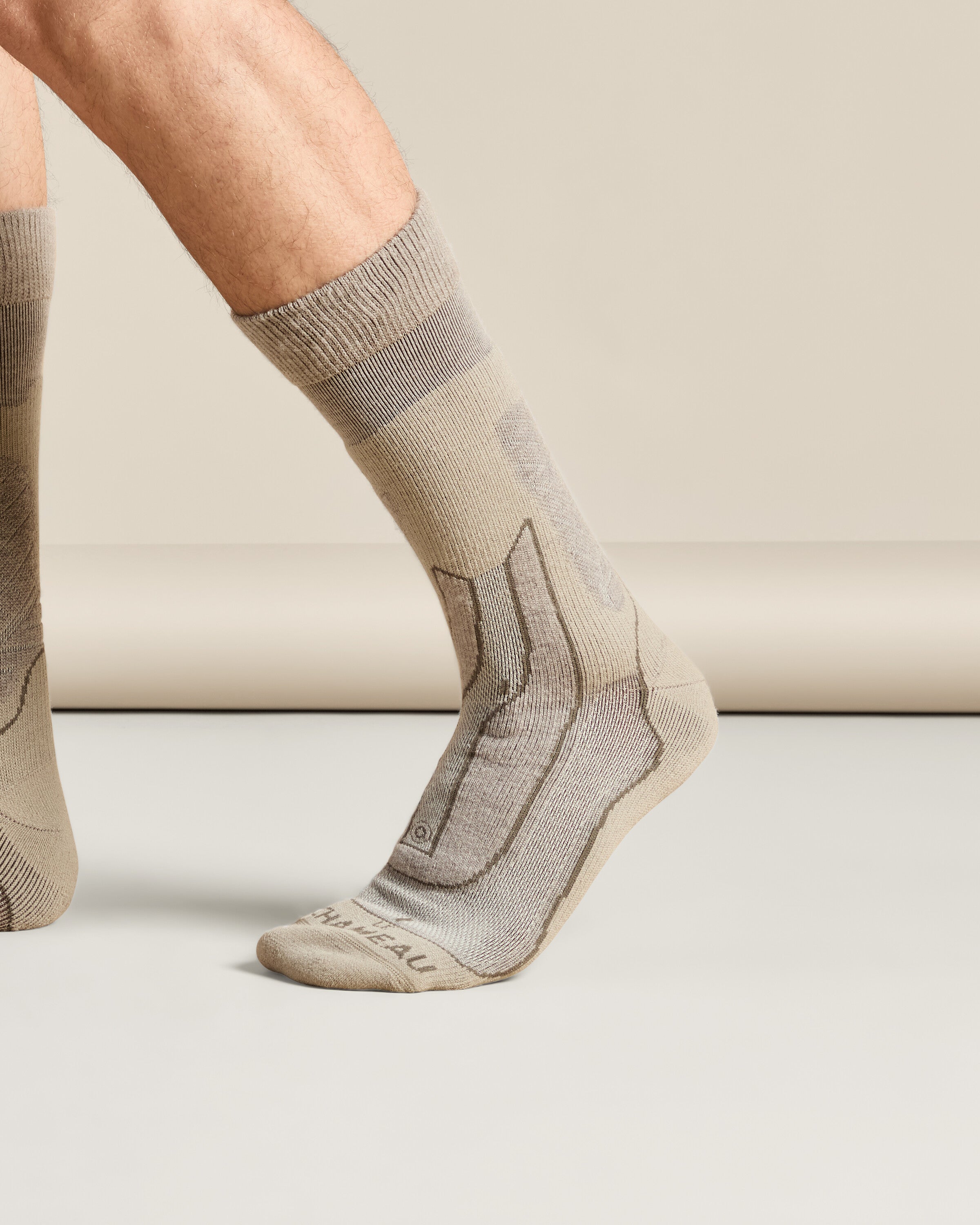 Explore Socks Mid - Dust