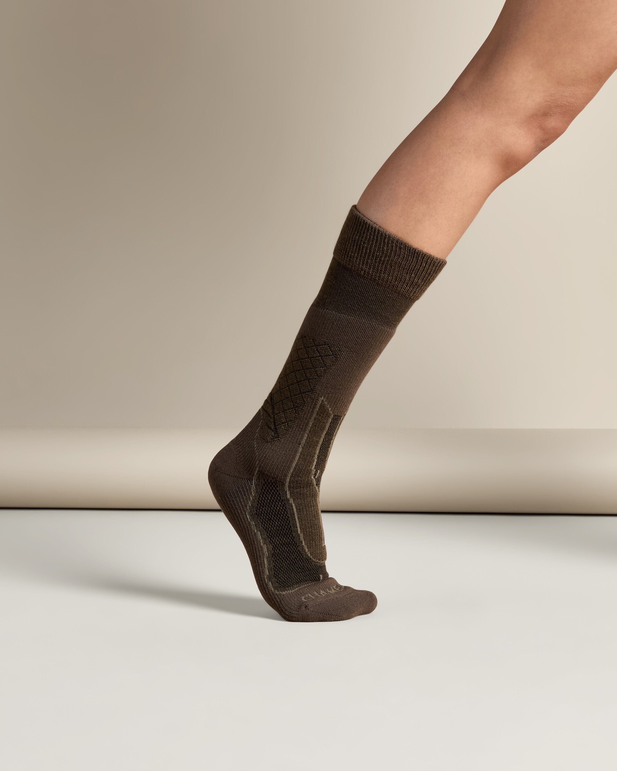 Explore Socks Mid - Chameau Green