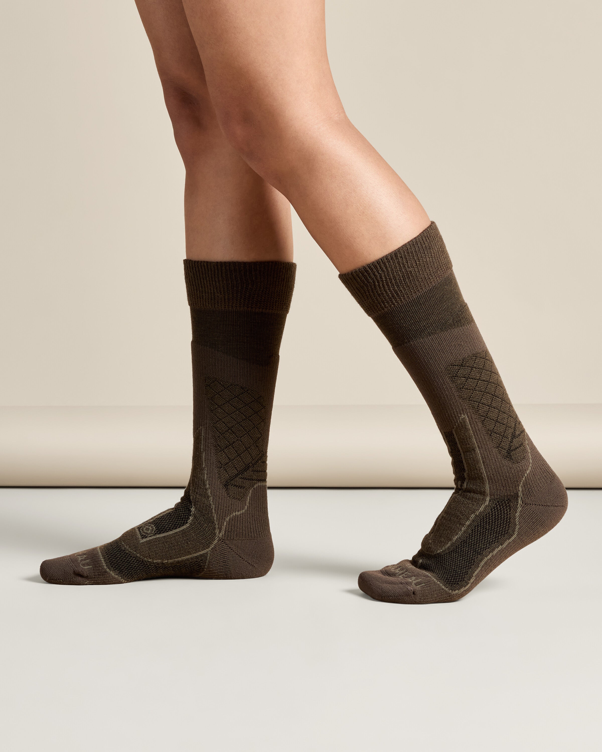 Explore Socks Mid - Chameau Green