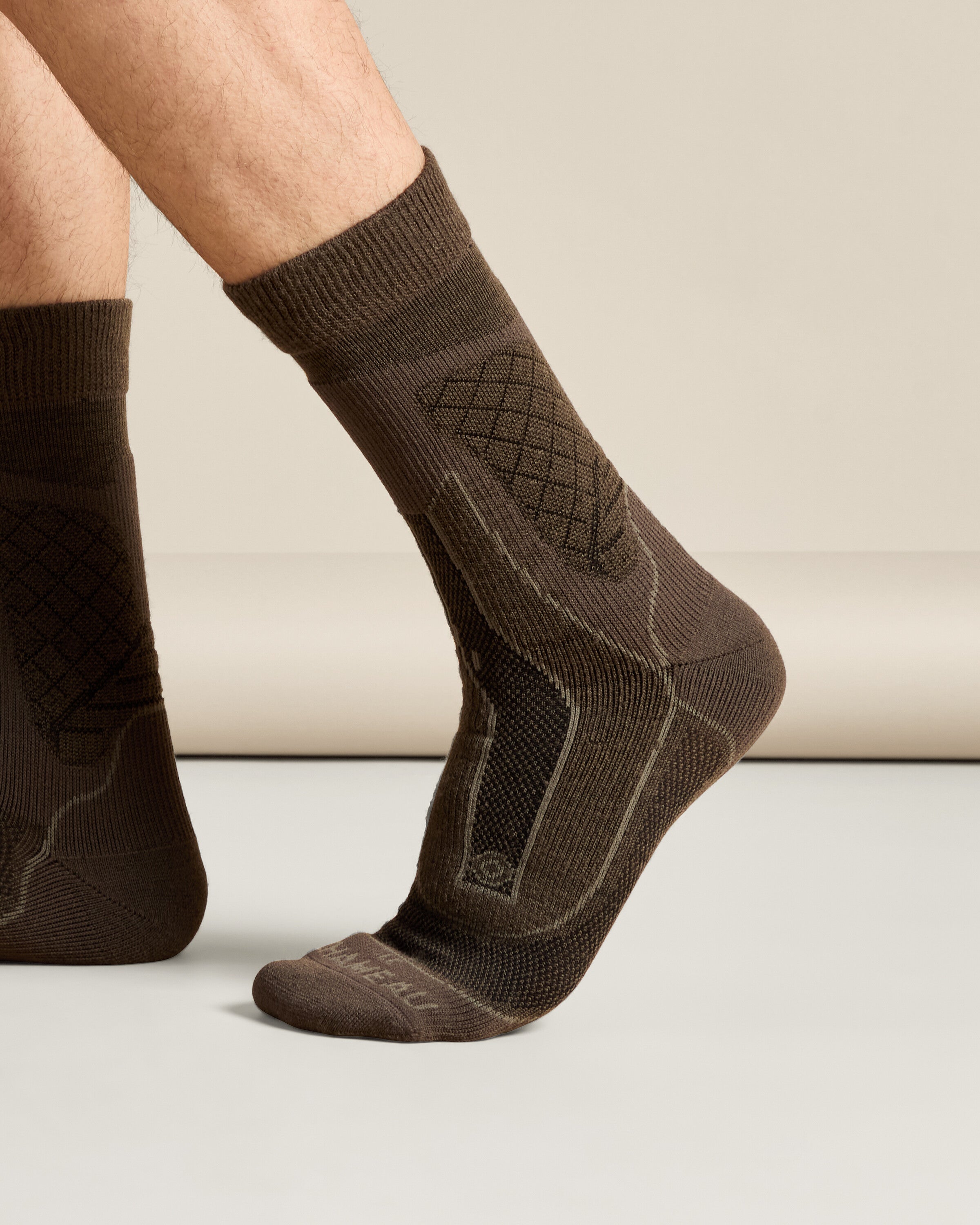 Explore Socks Low - Chameau Green