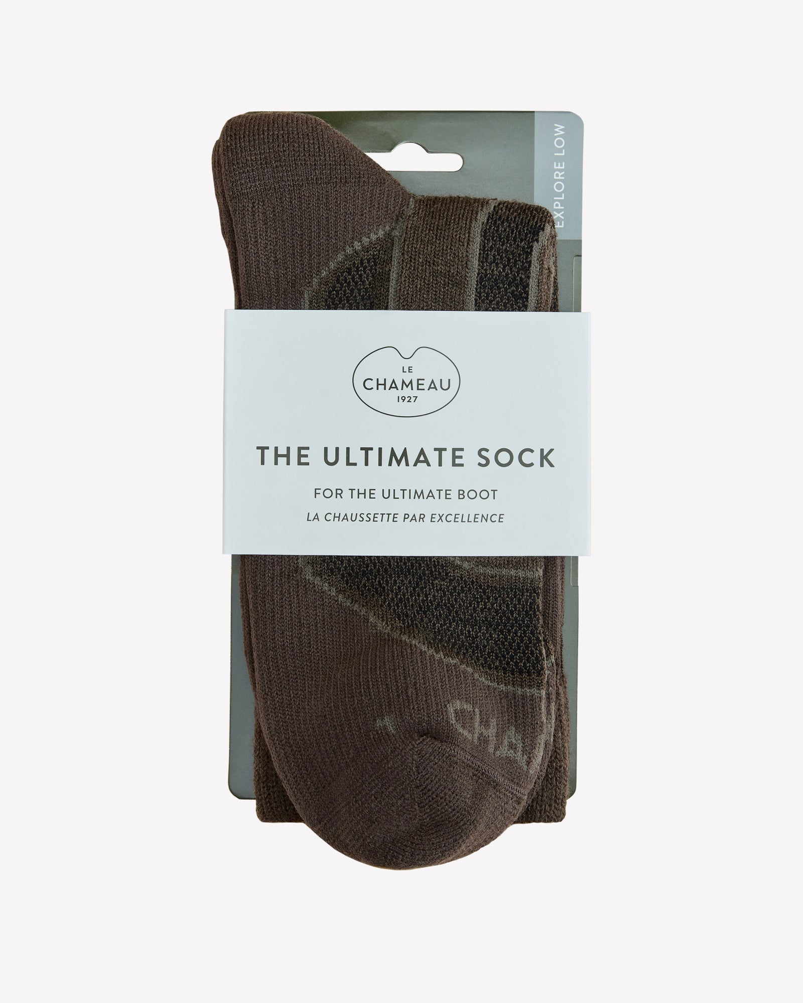 Explore Socks Low - Chameau Green