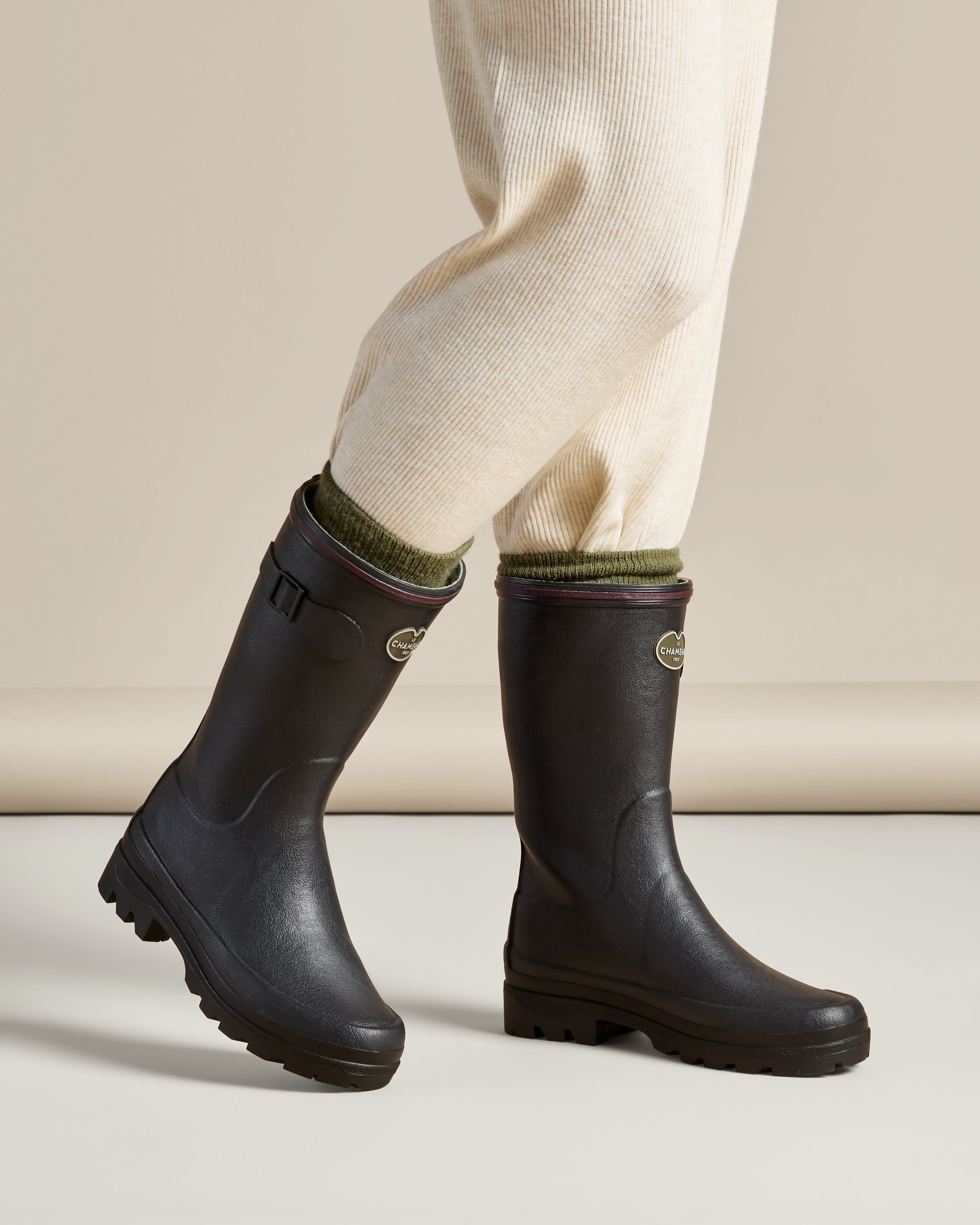 Women's Giverny Jersey Lined Bottillon - Black