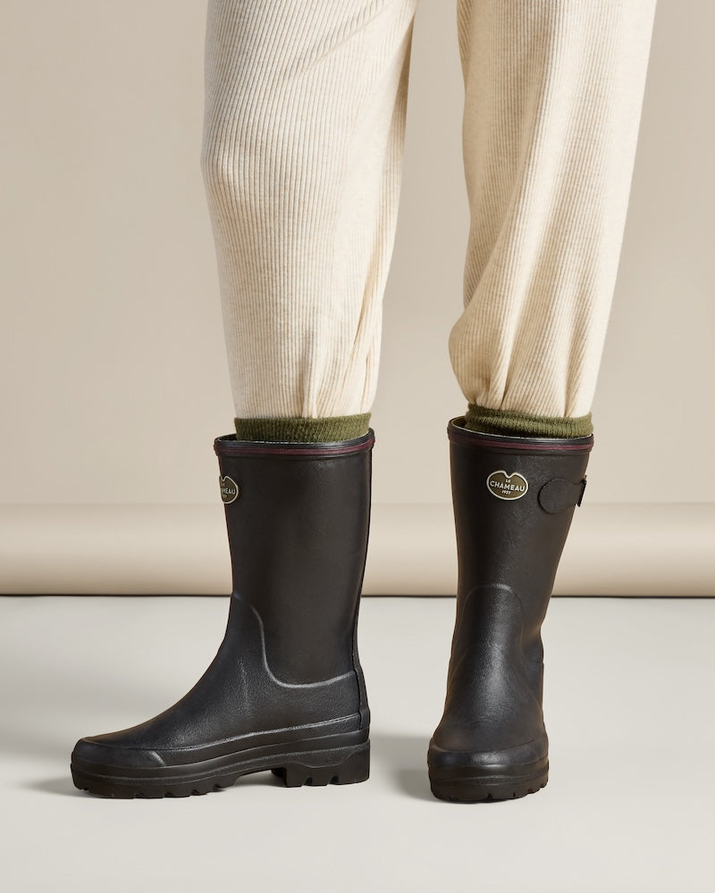 Women's Giverny Jersey Lined Bottillon - Black