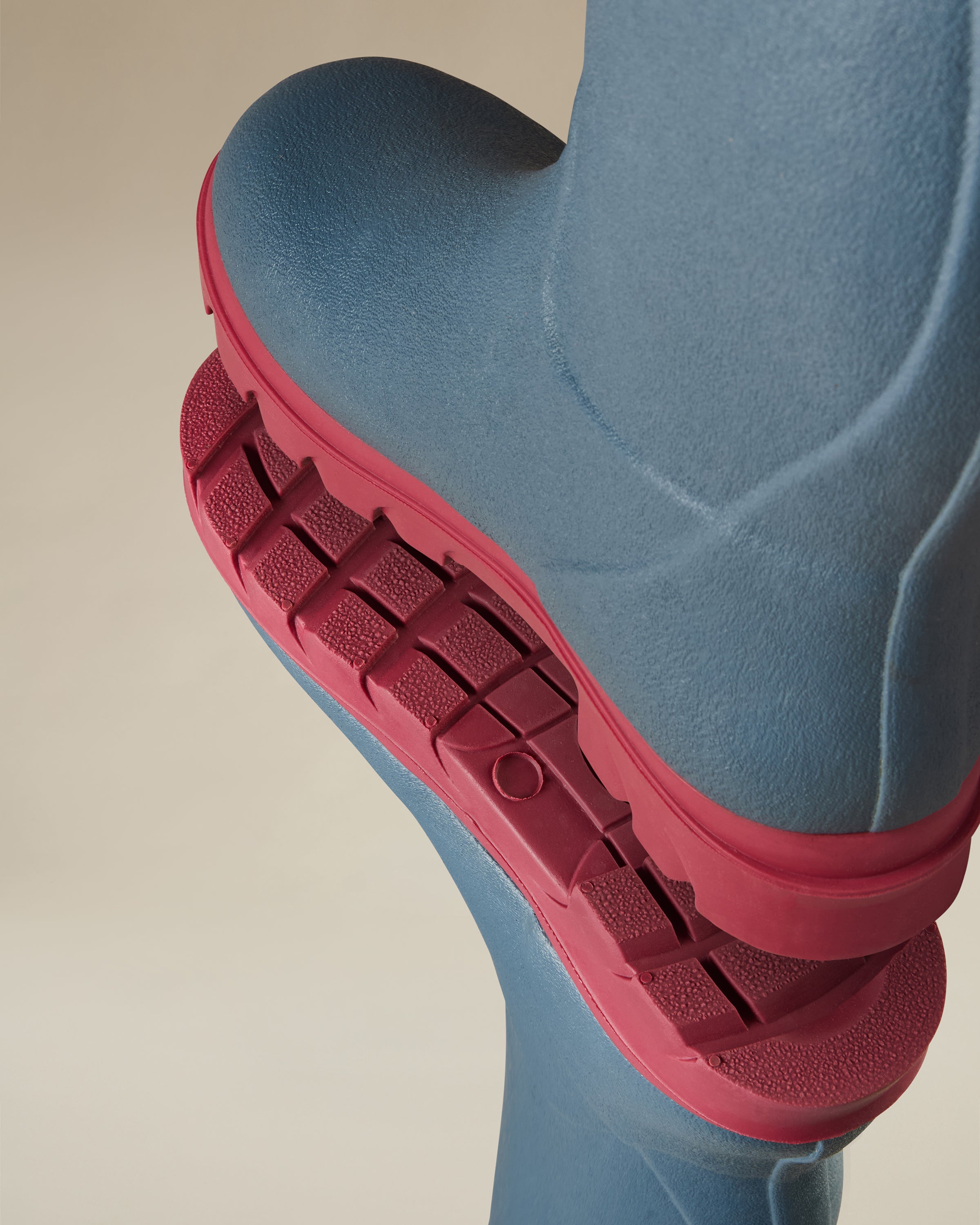 Children's Petite Aventure Jersey Lined Wellington Boot - Blue