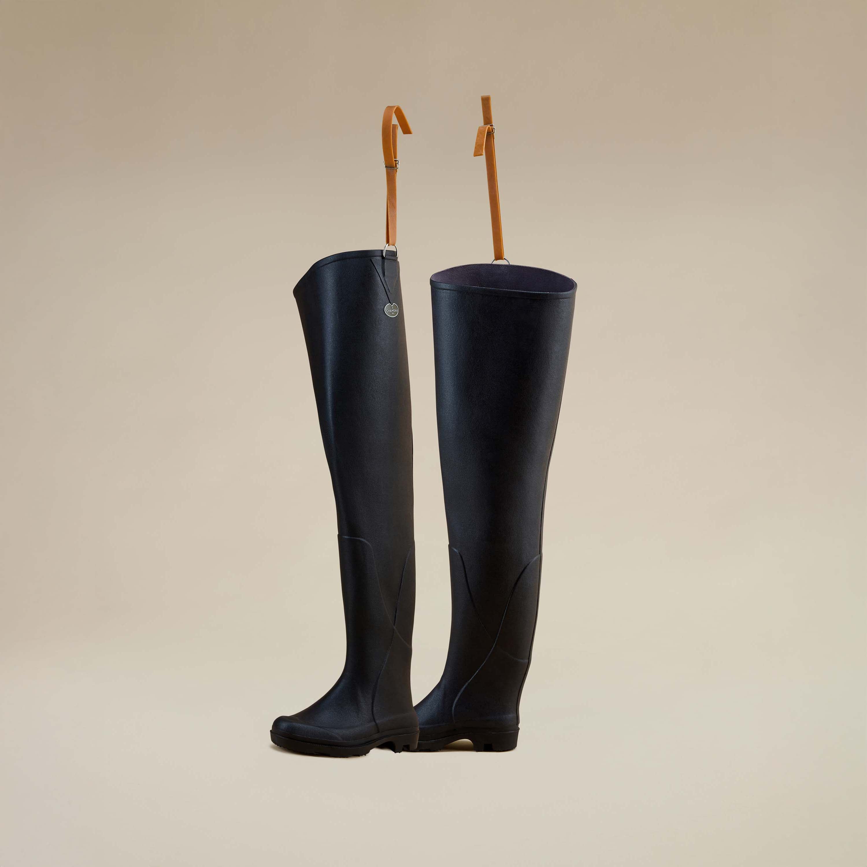 Women's Océane Ponti Lined Thigh Boot - Black