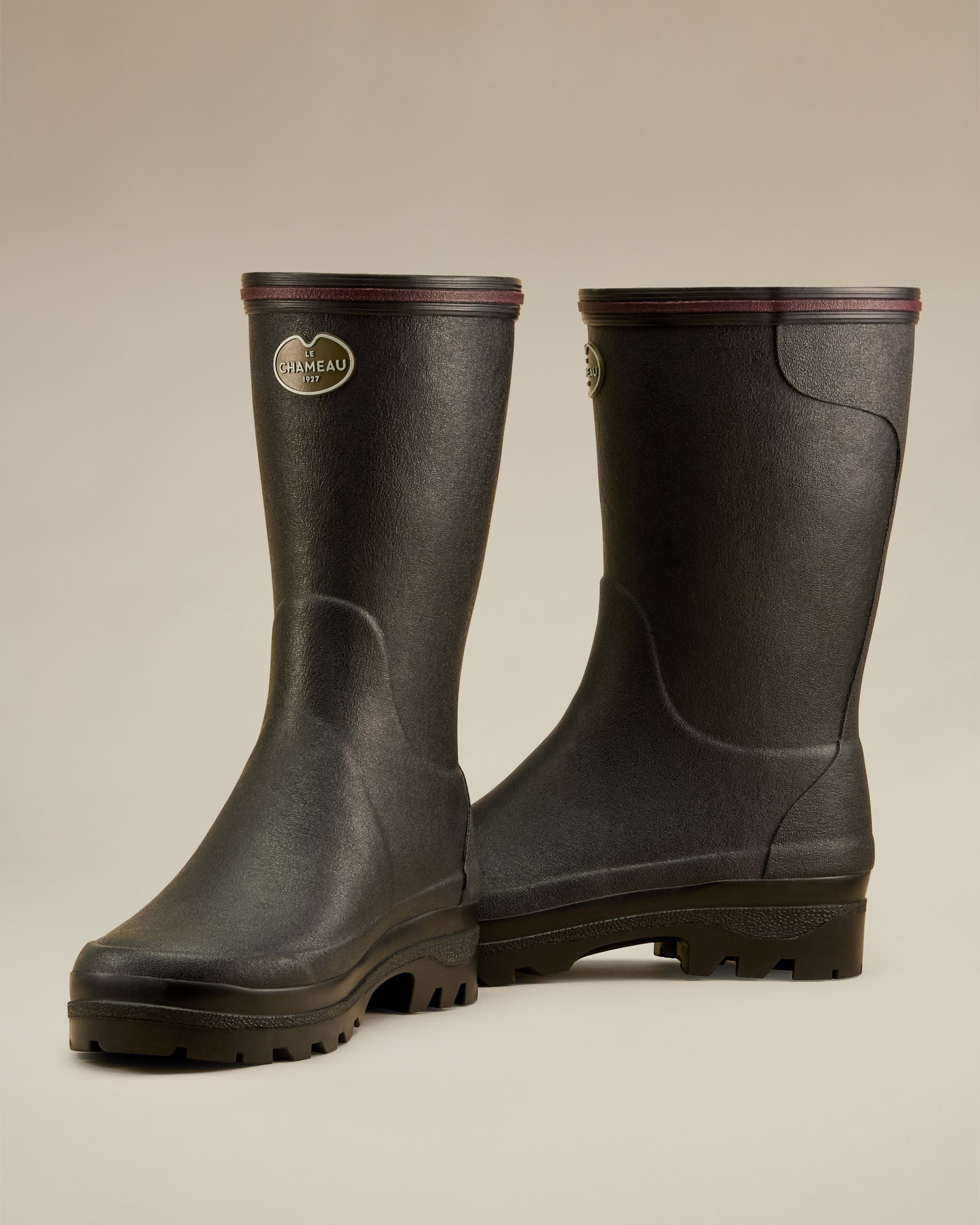 Bottillons Giverny pour femmes doublés jersey - Noir