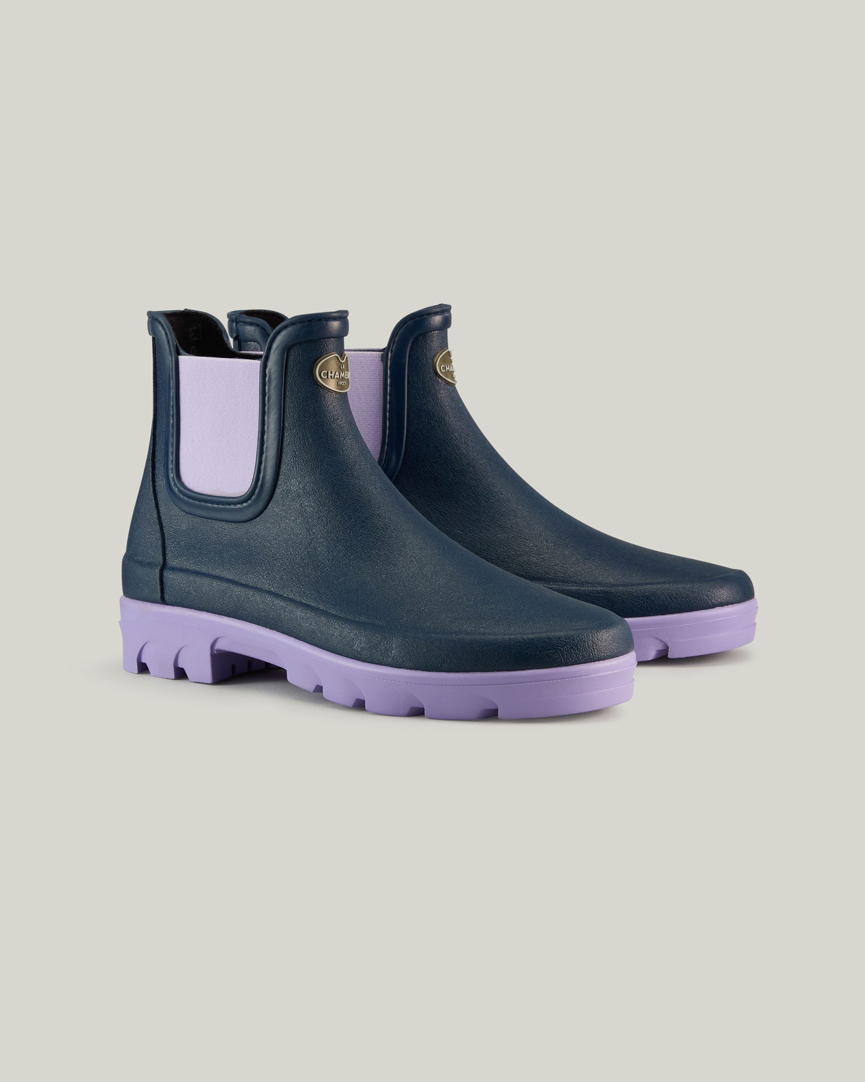 Women's Nomade Jersey Lined Chelsea Boot - Blue Lavender