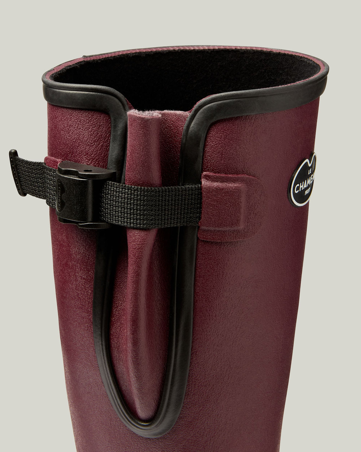 Women's Vierzon Jersey Lined Wellington Boot - Oxblood