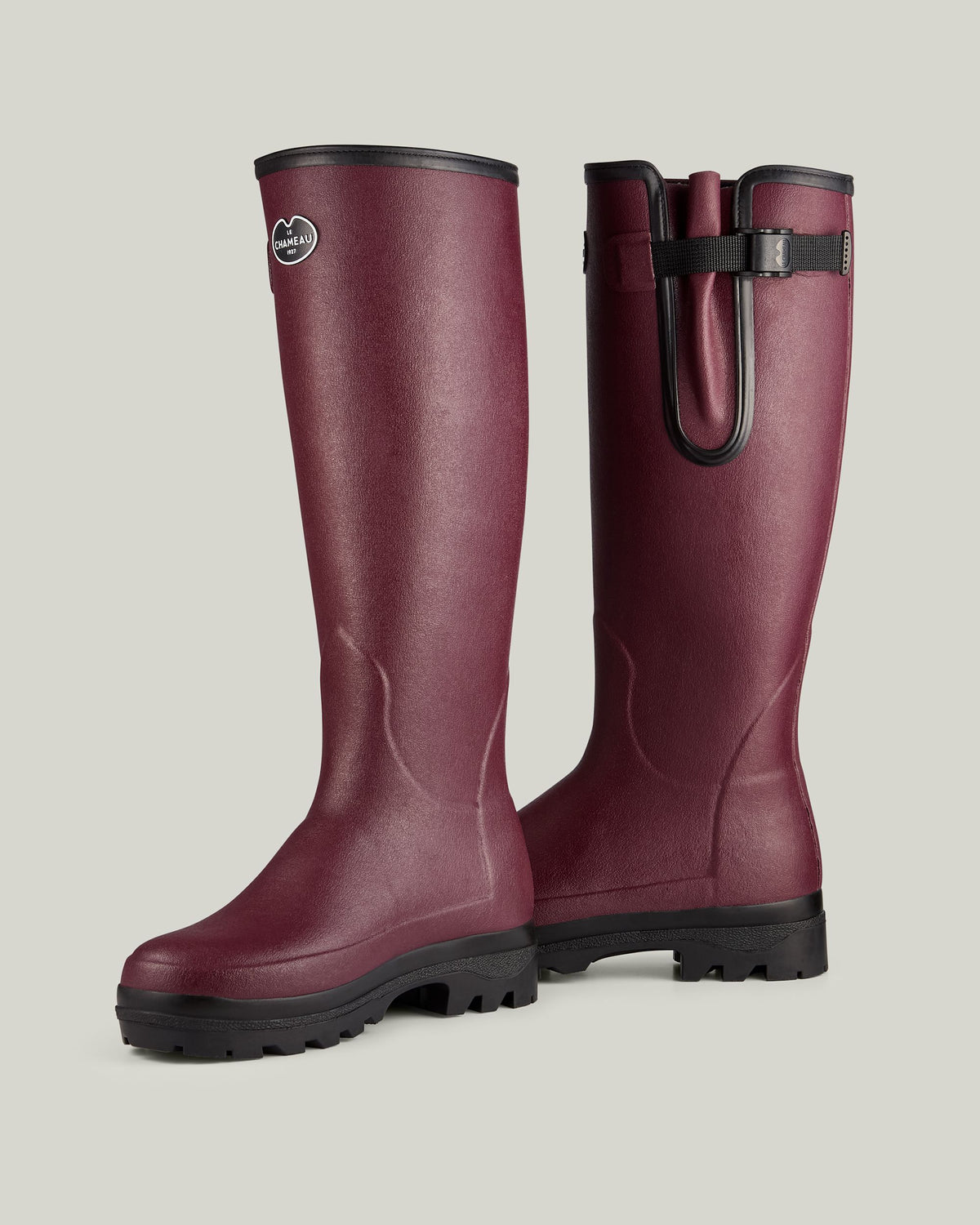 Women's Vierzonord Neoprene Lined Wellington Boot - Oxblood