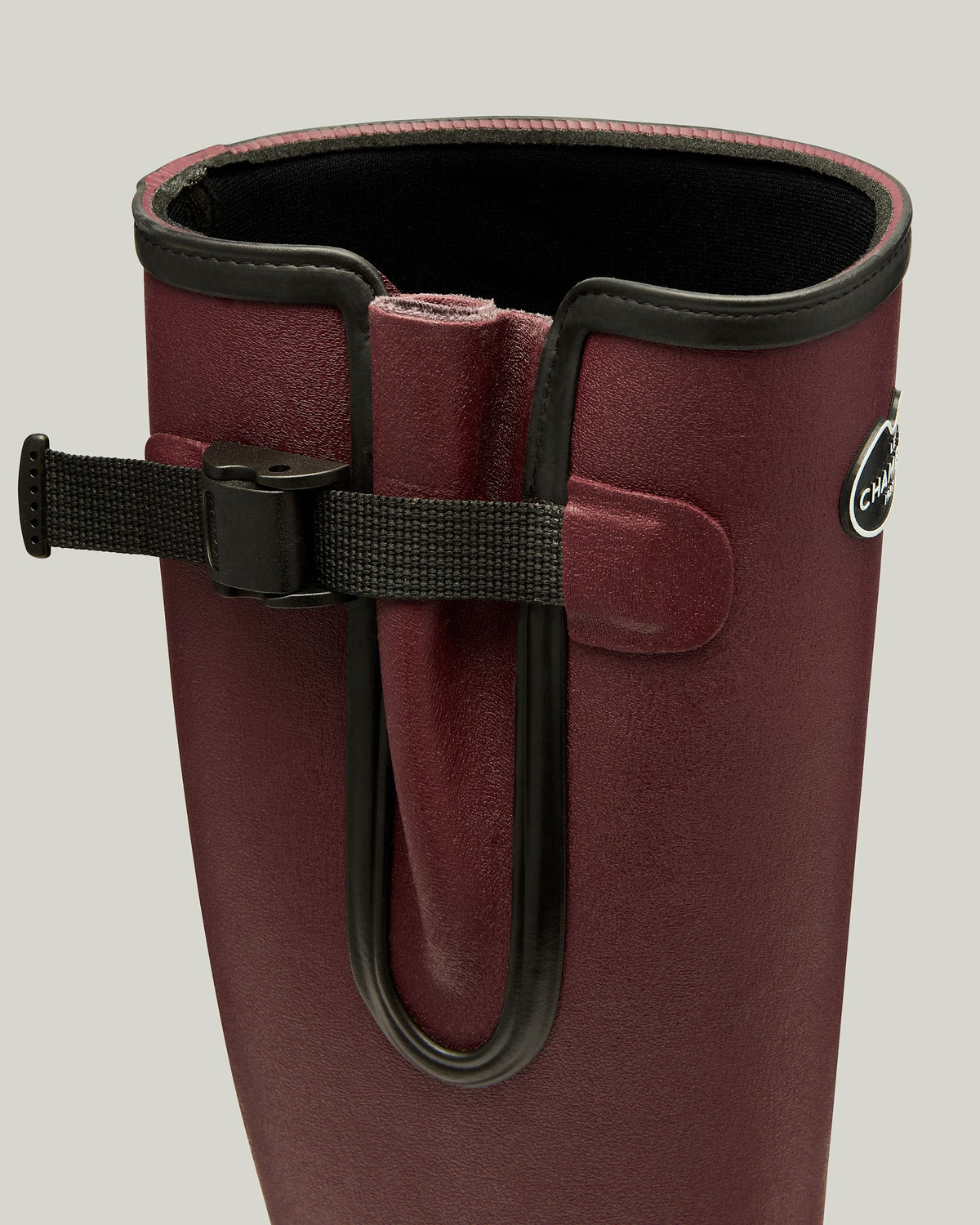 Women's Vierzonord Neoprene Lined Wellington Boot - Oxblood