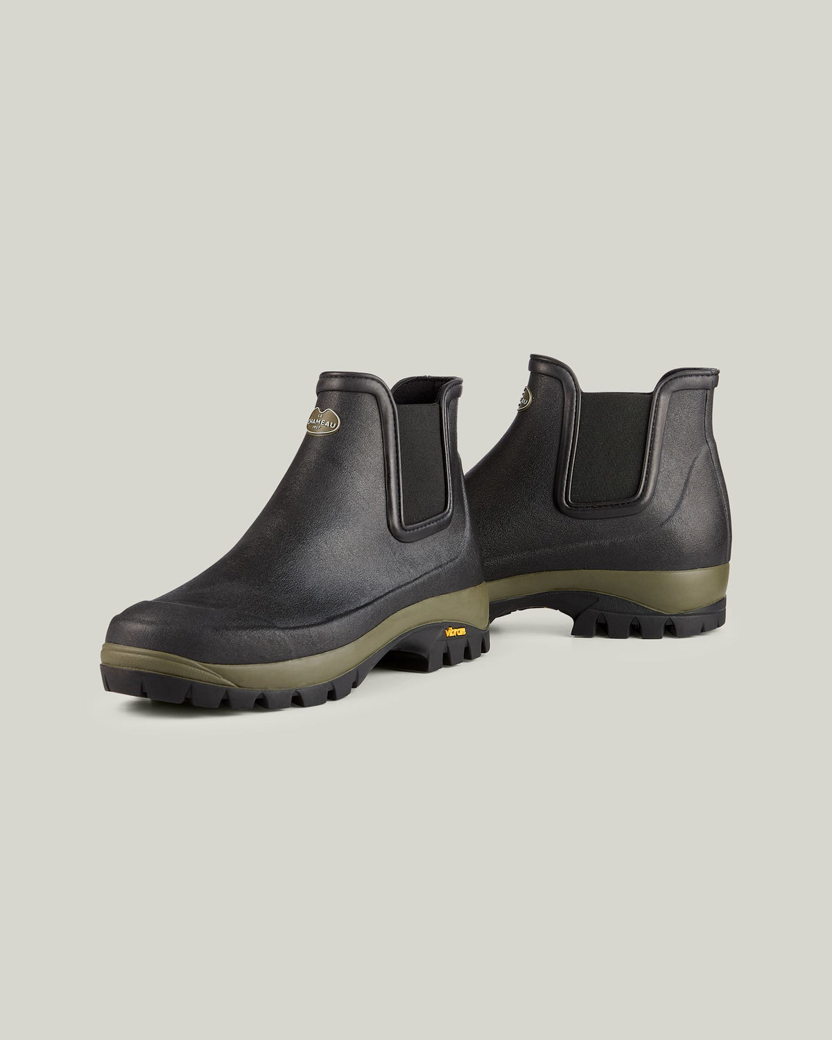 Men's Chelsea Vallon Jersey Lined Boot - Black