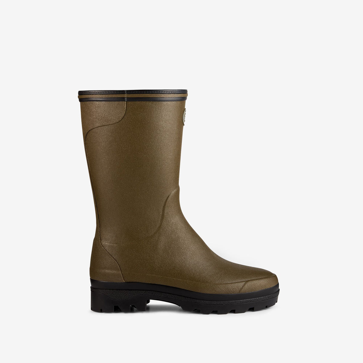 Giverny Bottillon Damen-Gummistiefel mit Neoprenfutter - Vert Chameau