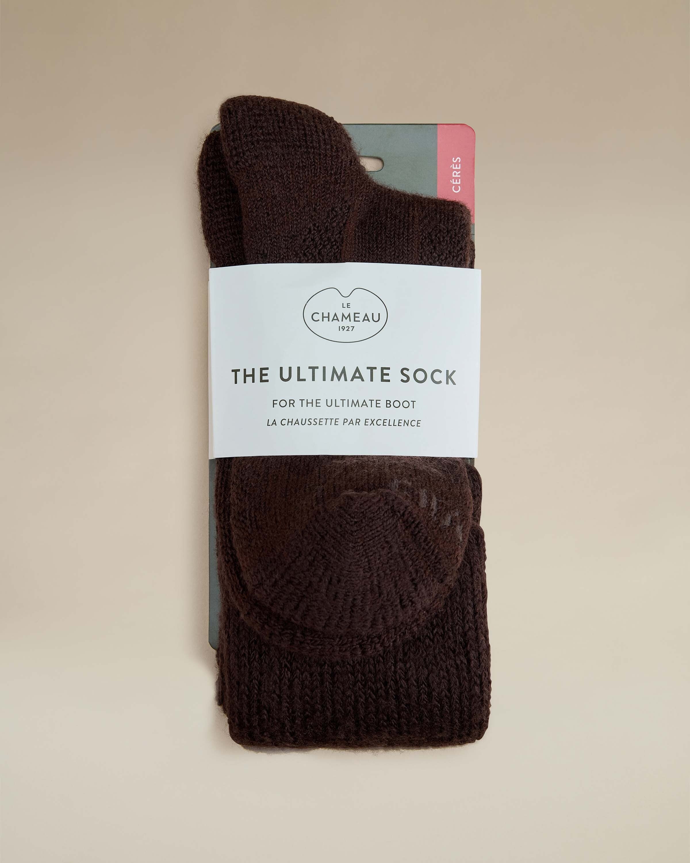 Chaussettes Cérès - Marron foncé