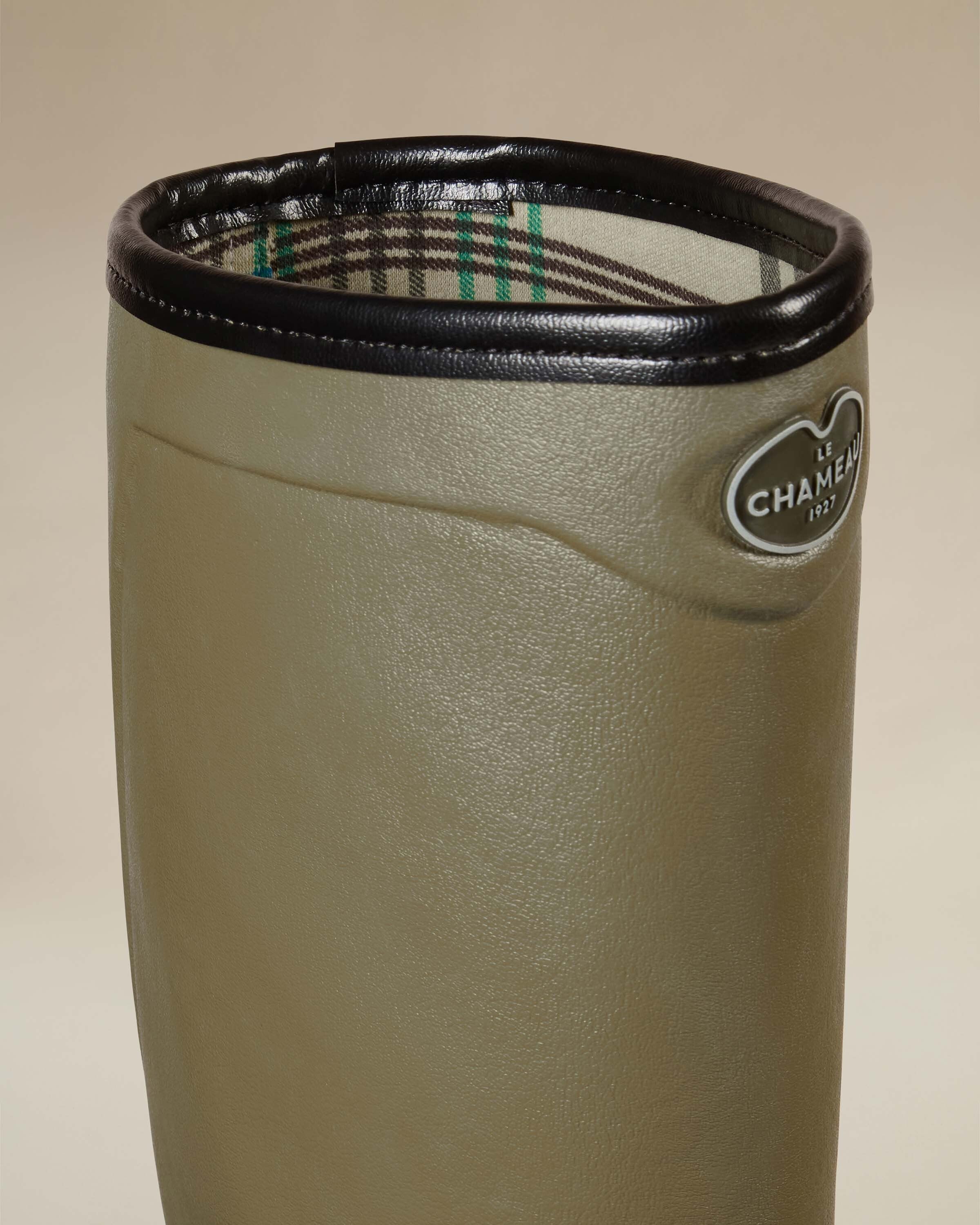 Men's Country Cross Jersey Lined Wellington Boot - Iconic Green