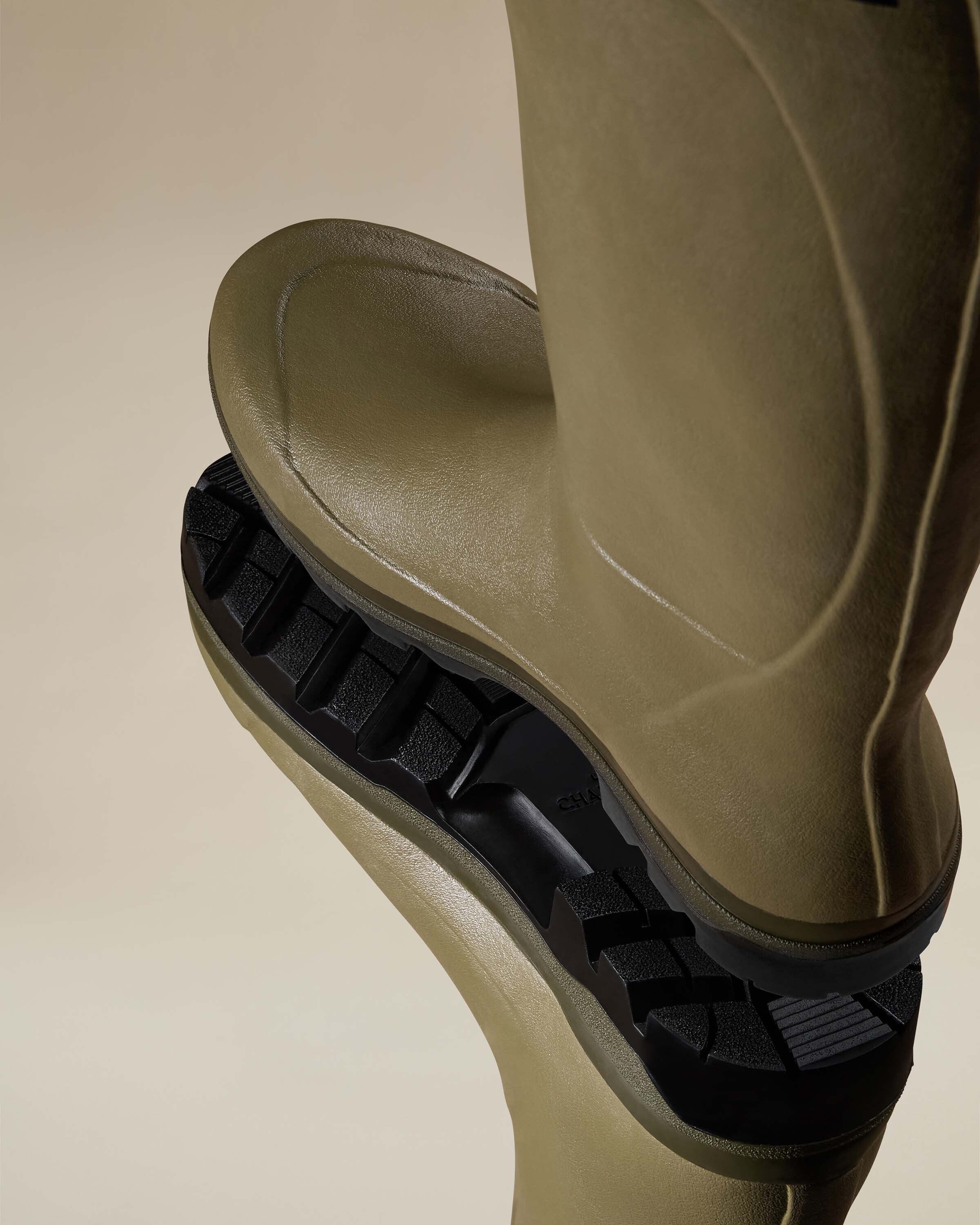 Men's Country Cross Jersey Lined Wellington Boot - Iconic Green