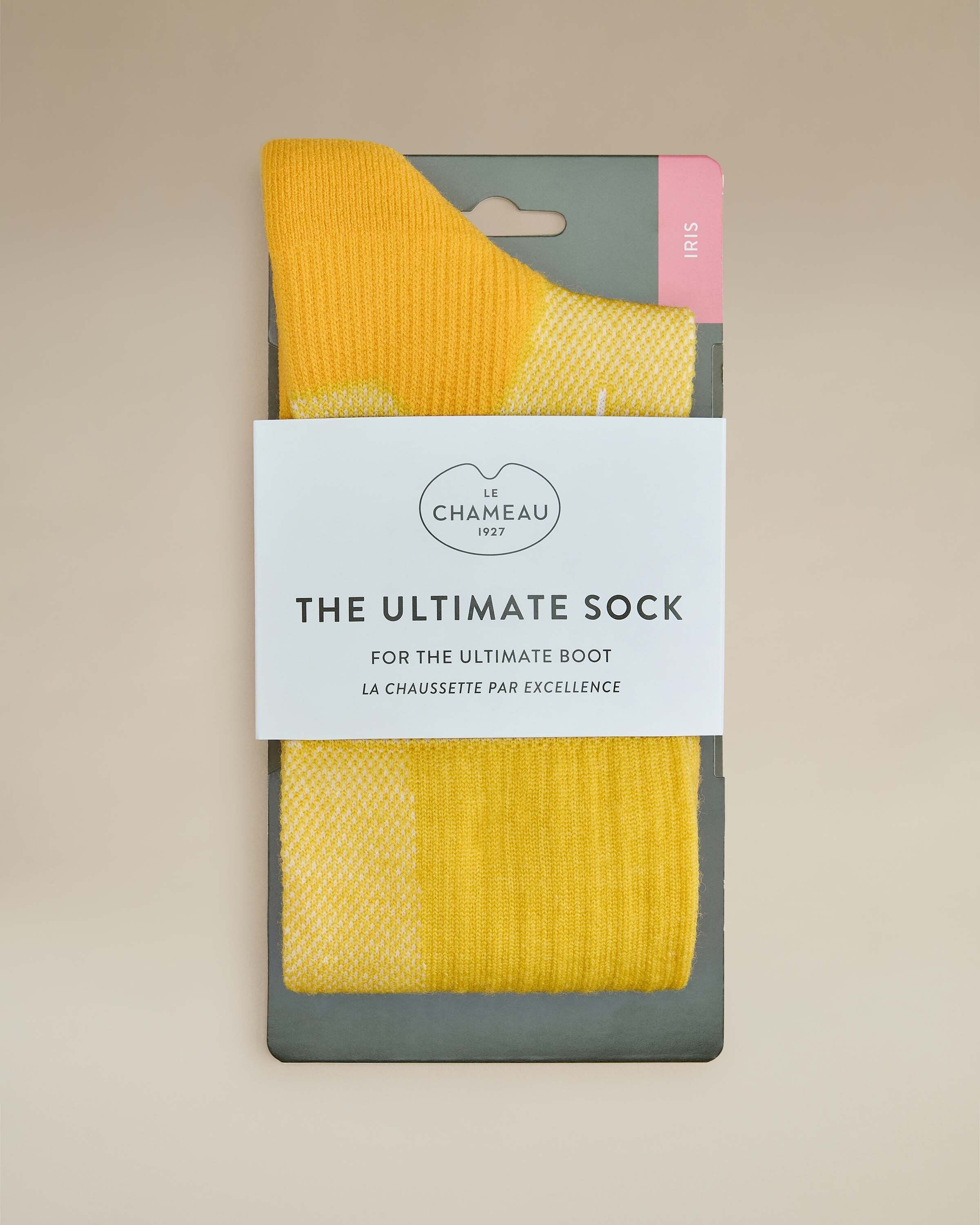 Chaussettes Iris pour femmes - Jaune