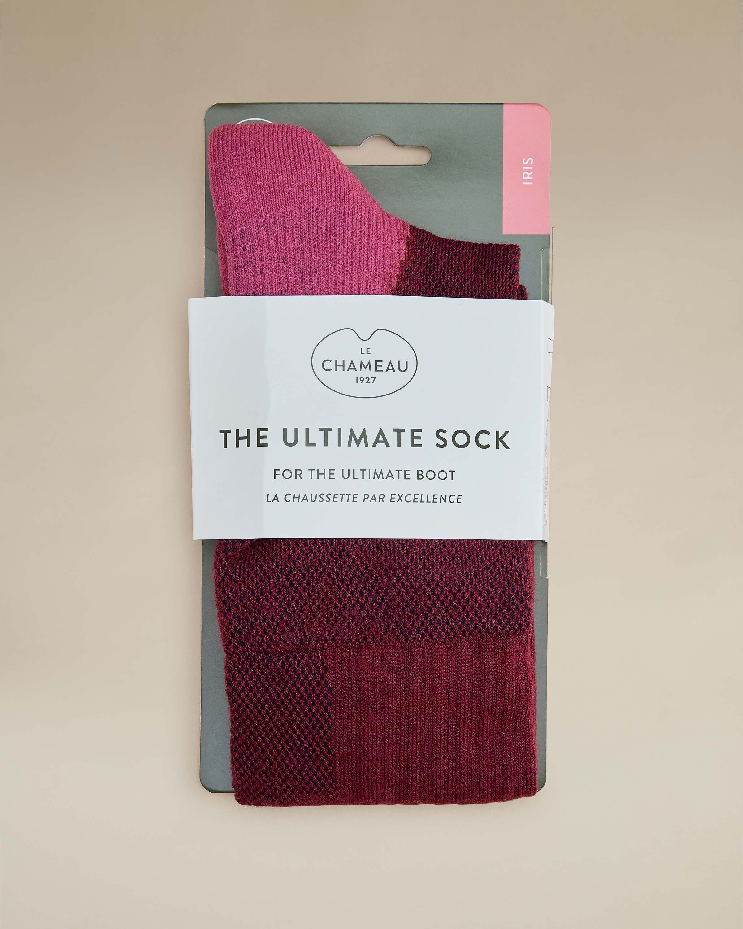 Chaussettes Iris pour femmes - Rouge