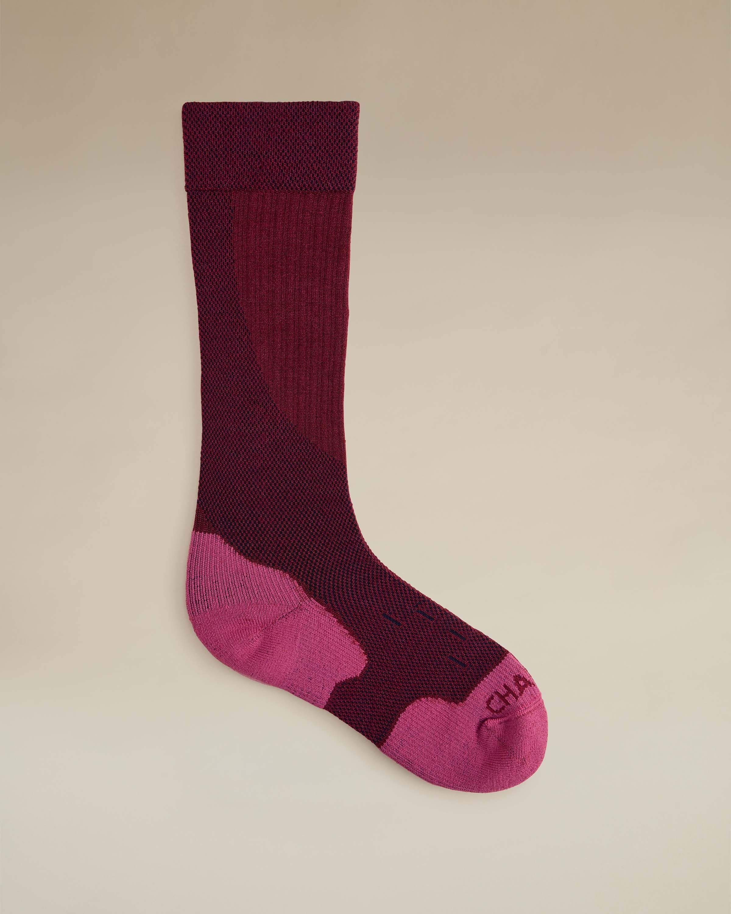 The Ultimate Socks Mid - Rouge