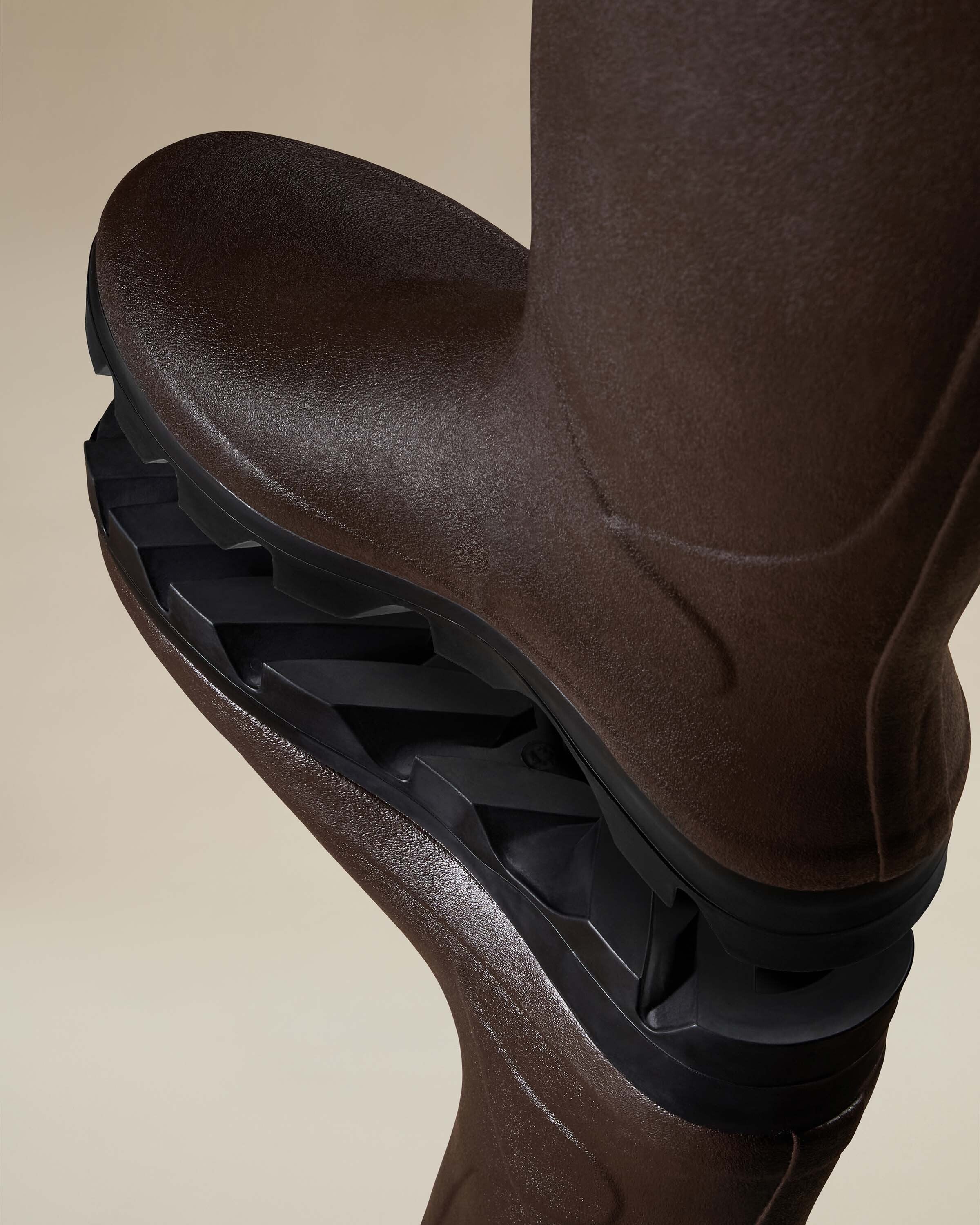 Bottes Cérès pour hommes doublées néoprène - Marron foncé