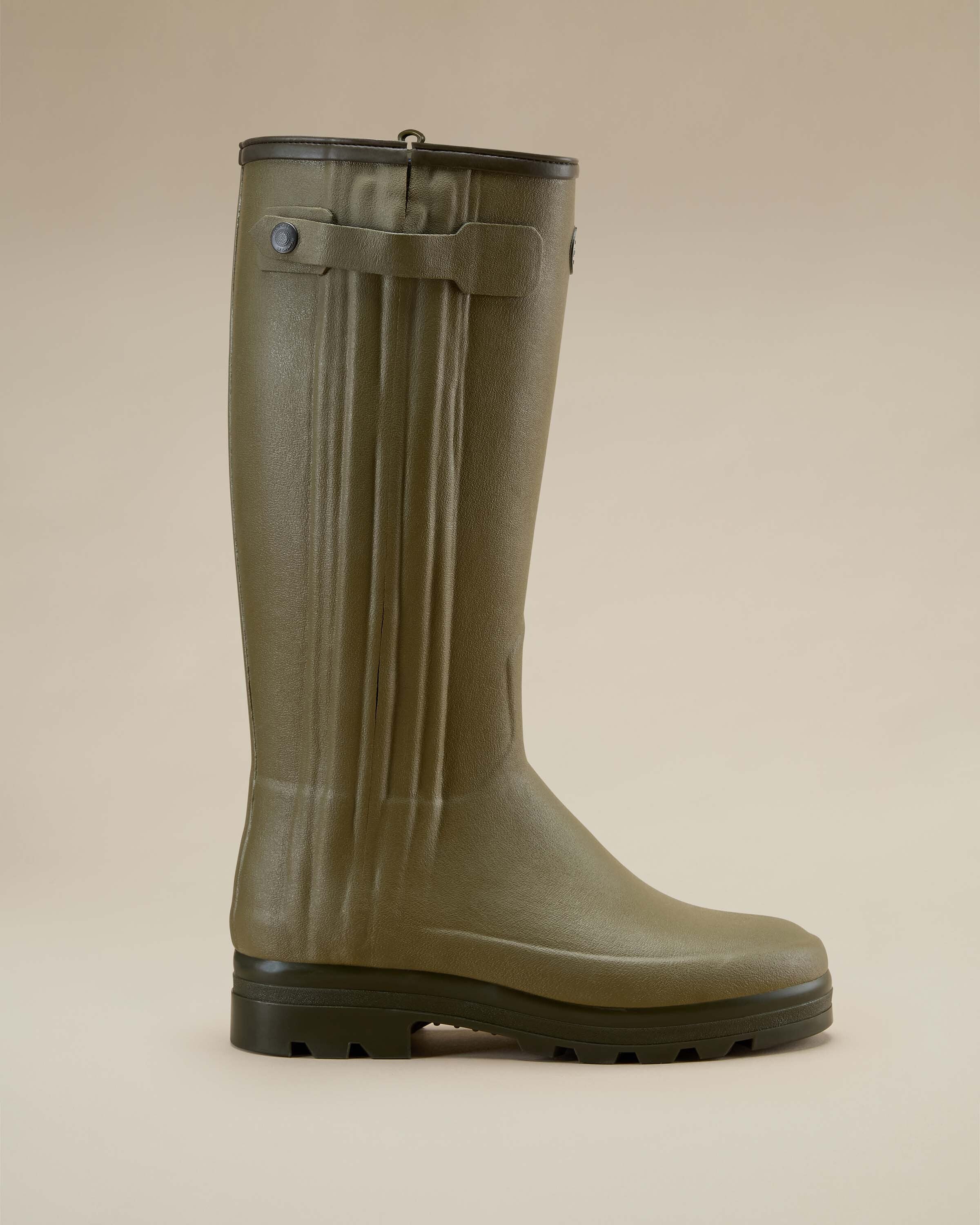 Men's Chasseur Neoprene Lined Wellington Boot - Iconic Green