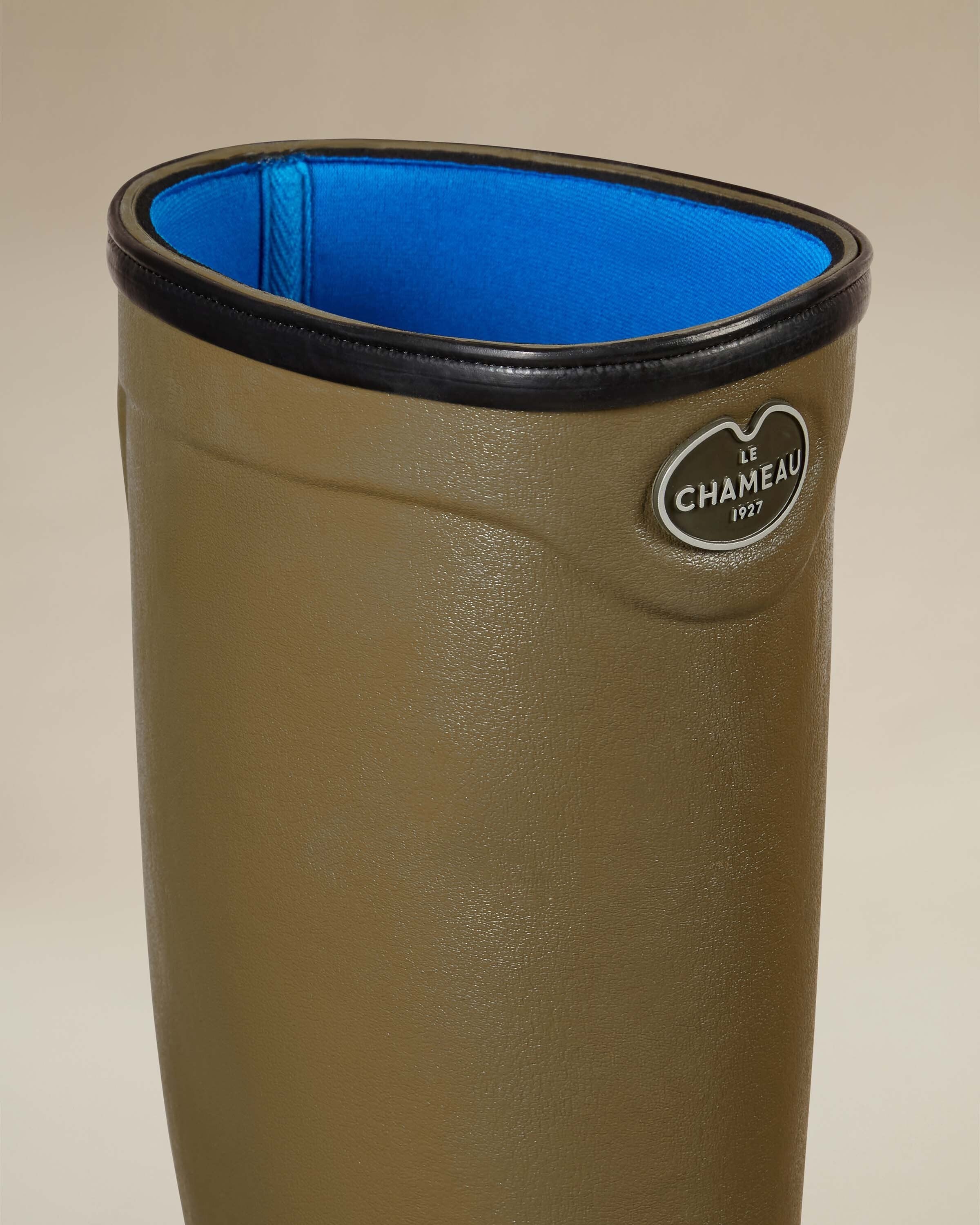 Men's Country Cross Neoprene Lined Wellington Boot - Iconic Green