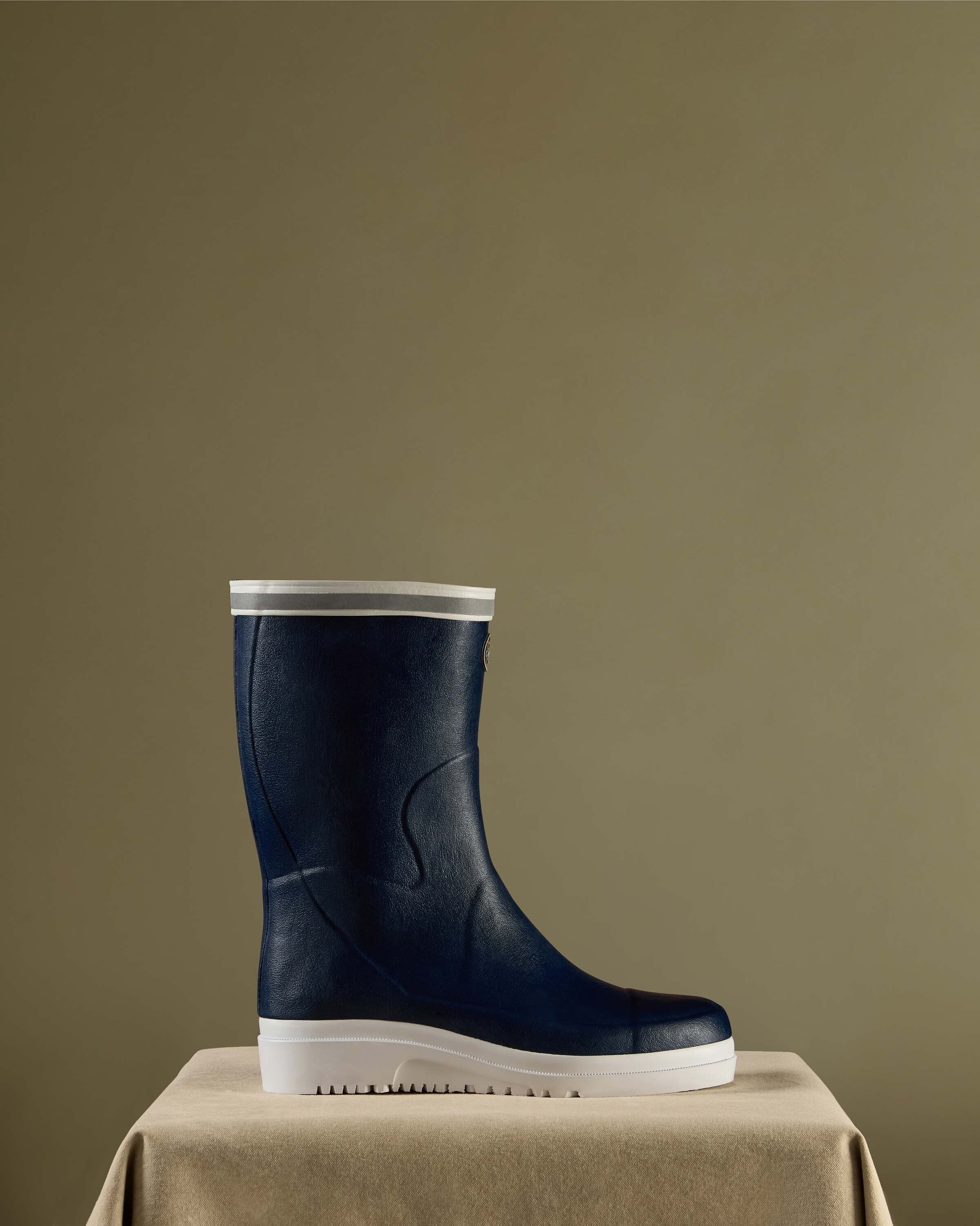 Marine Evo Herren-Gummistiefel mit Pontifutter- Kurzmodell - Marine