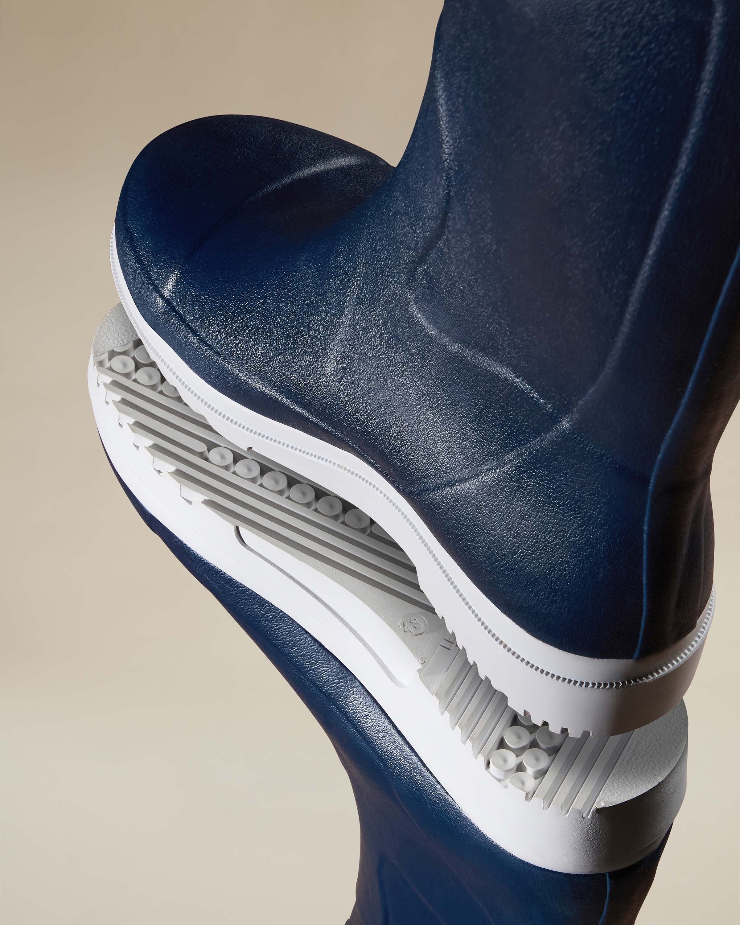 Marine Evo Herren-Gummistiefel mit Pontifutter- Kurzmodell - Marine