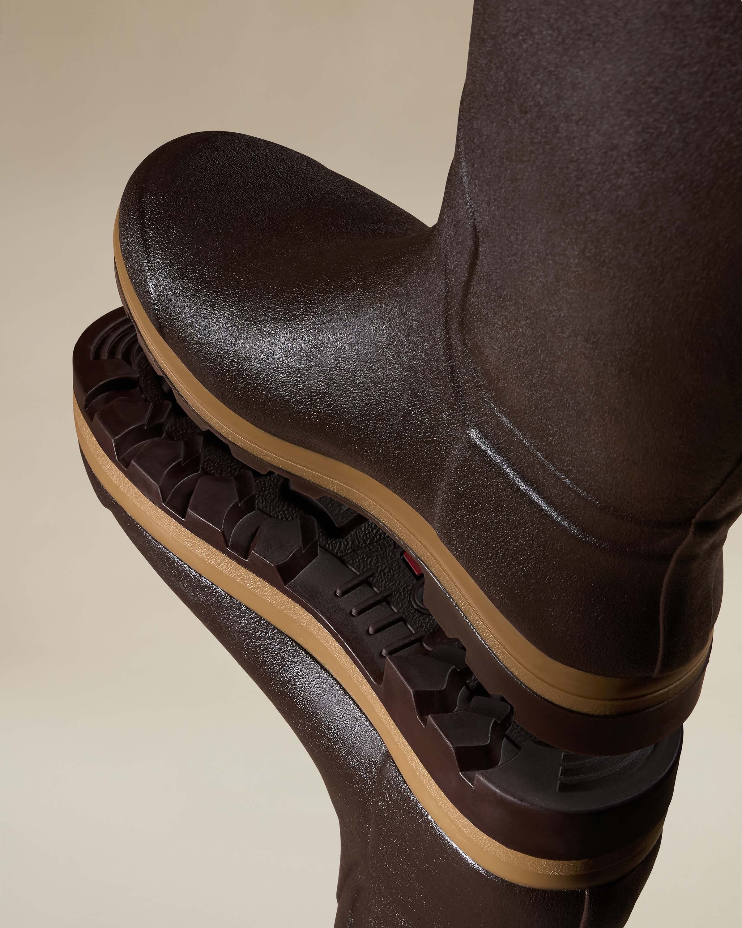 Bottes Saint Hubert Héritage pour hommes doublées cuir - Marron foncé