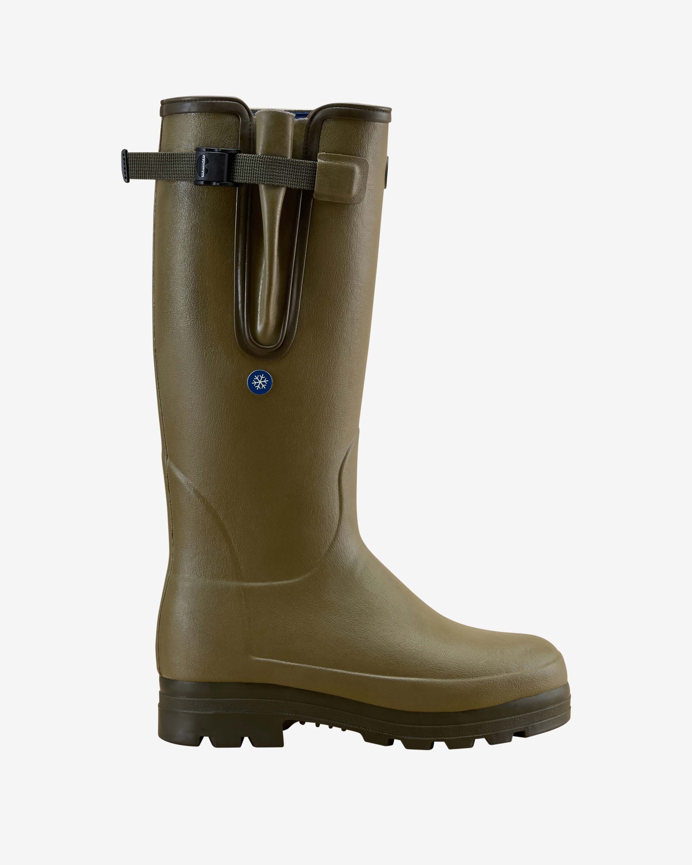 Men's Vierzonord Plus Neoprene Wellington Boot - Iconic Green