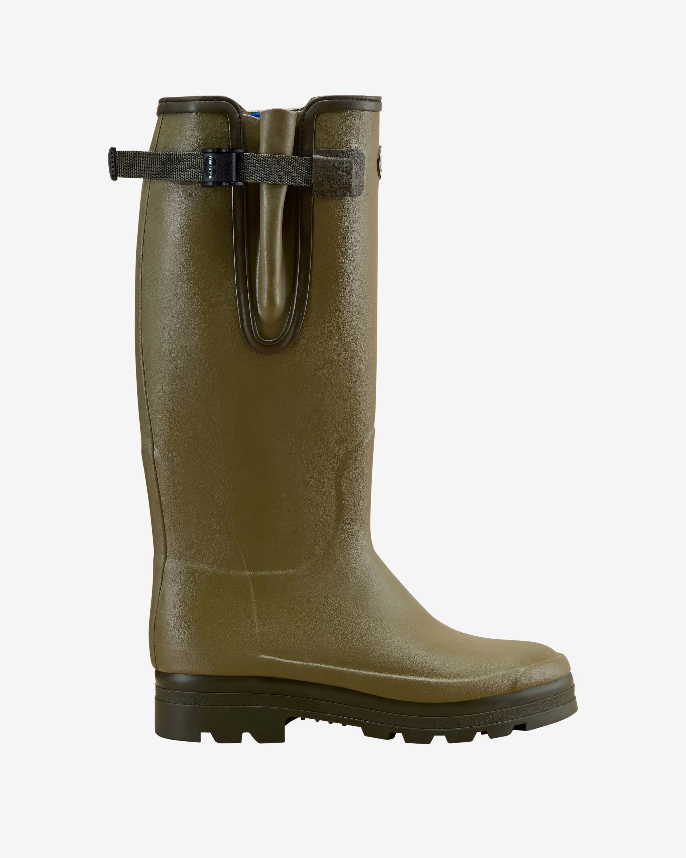 Men's Vierzonord XL Neoprene Lined Wellington Boot - Iconic Green