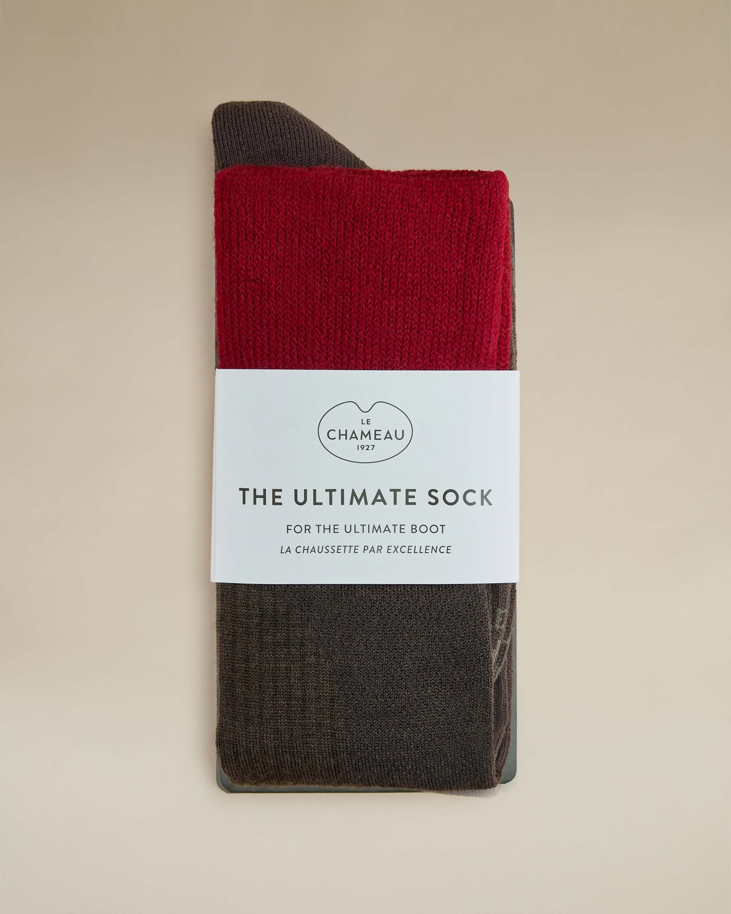 Chaussettes Vierzon - Rouge