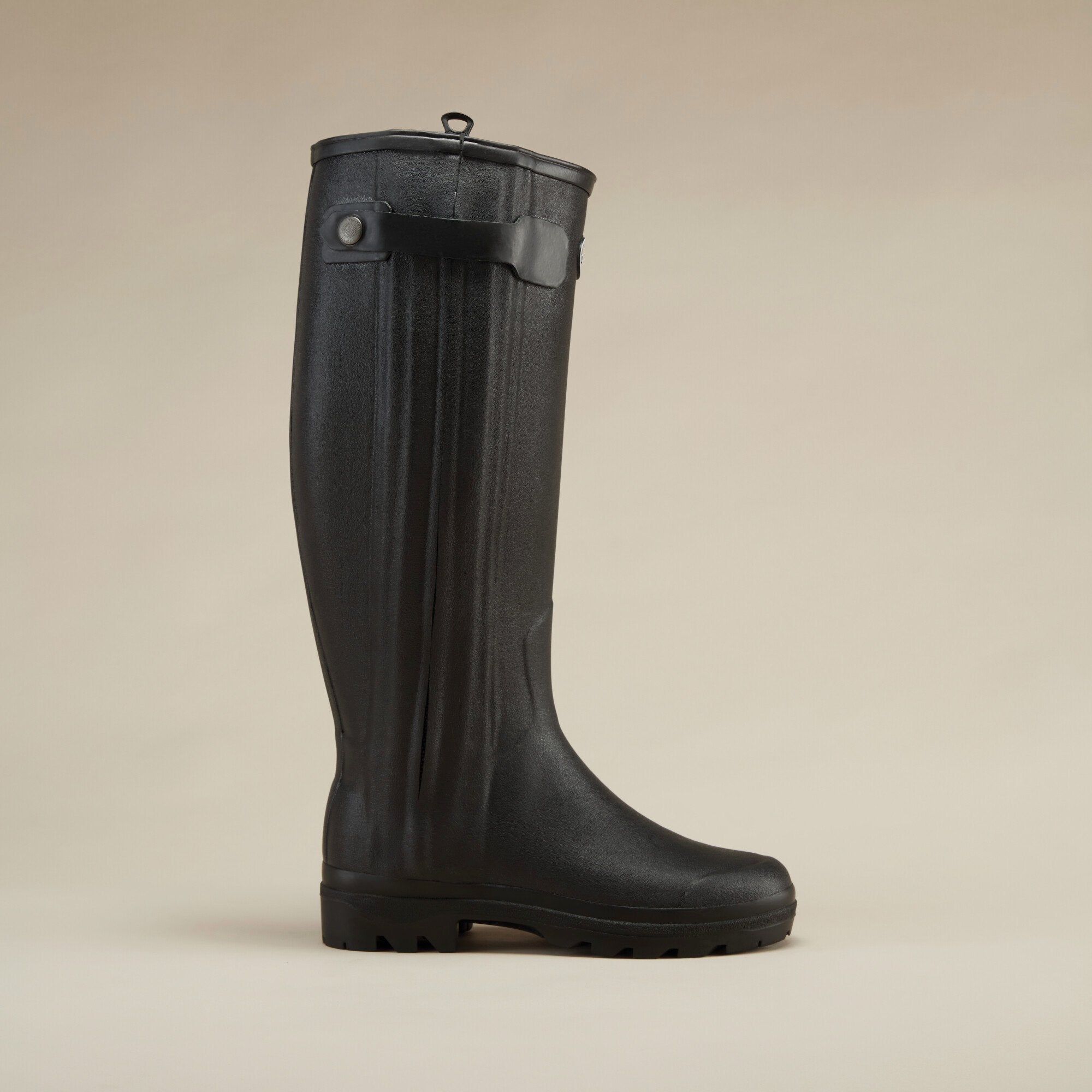 Bottes Chasseur pour femmes doublées cuir - Noires