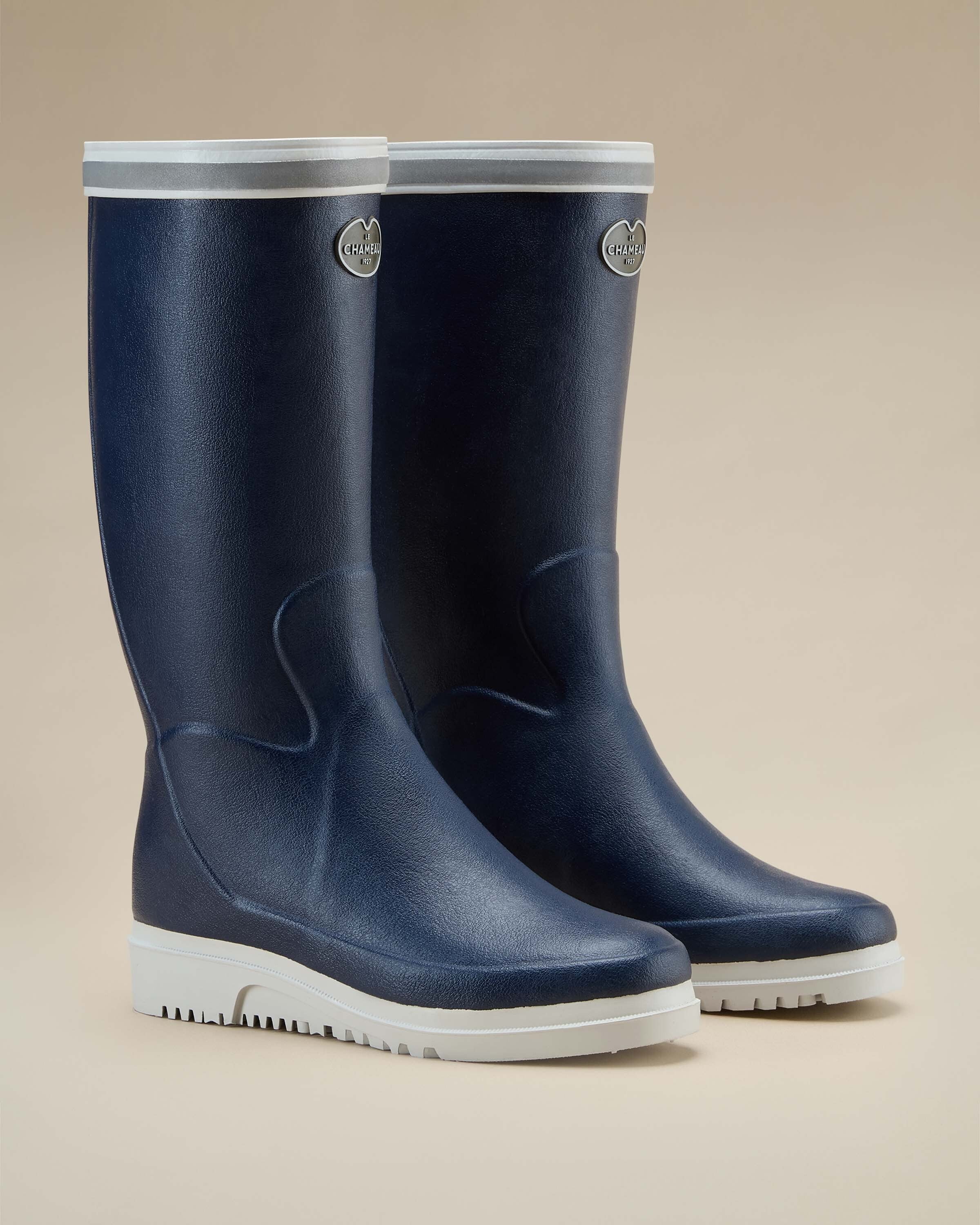 Bottes Marine Evo pour femmes doublées Ponti - Bleu Marine