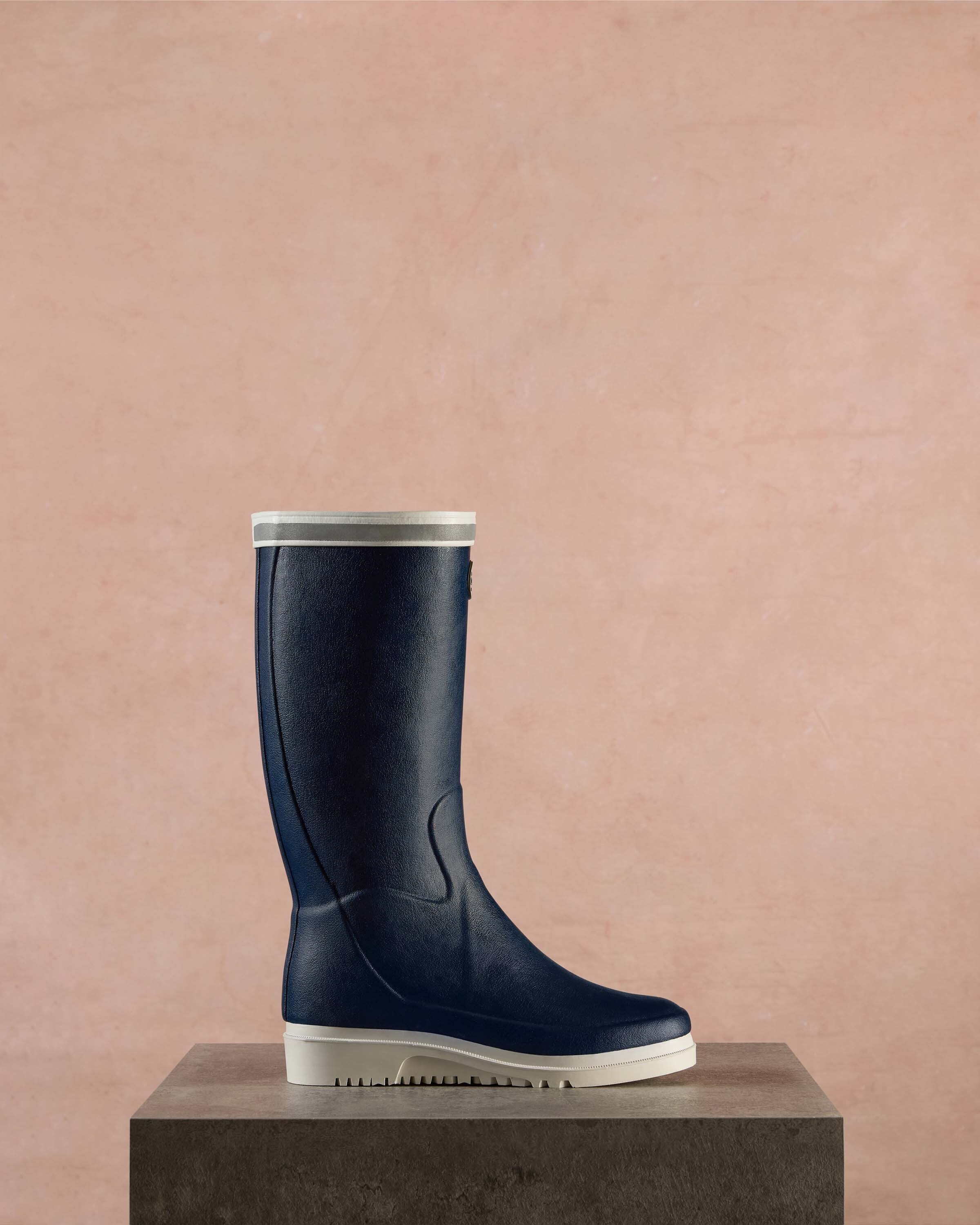 Women's Marine Evo Ponti Lined Wellington Boot - Marine Blue