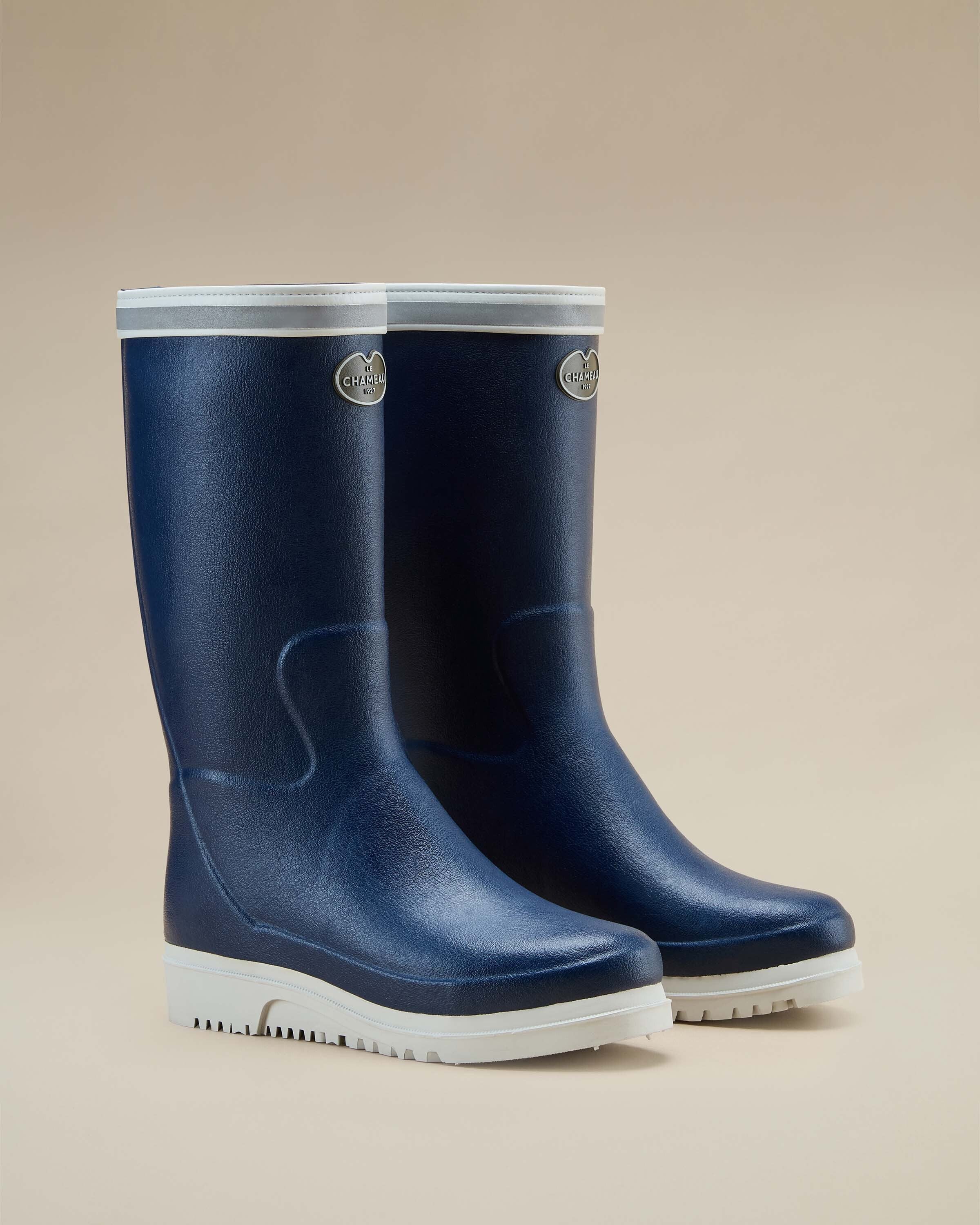 Bottes Marinord Evo pour femmes doublées néoprène - Bleu Marine