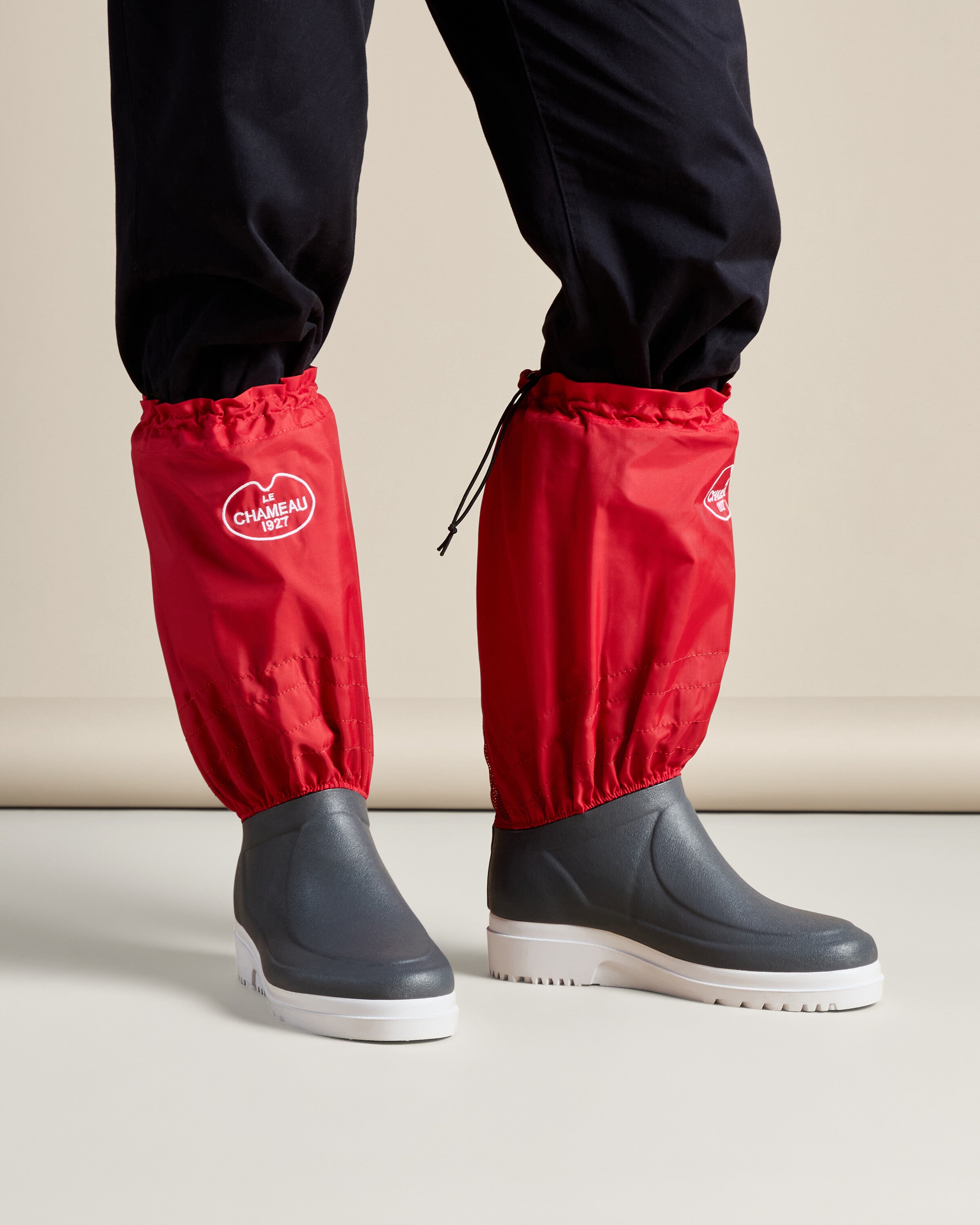 Men's Neptune Neoprene Lined Wellington Boot - Gris Foncé