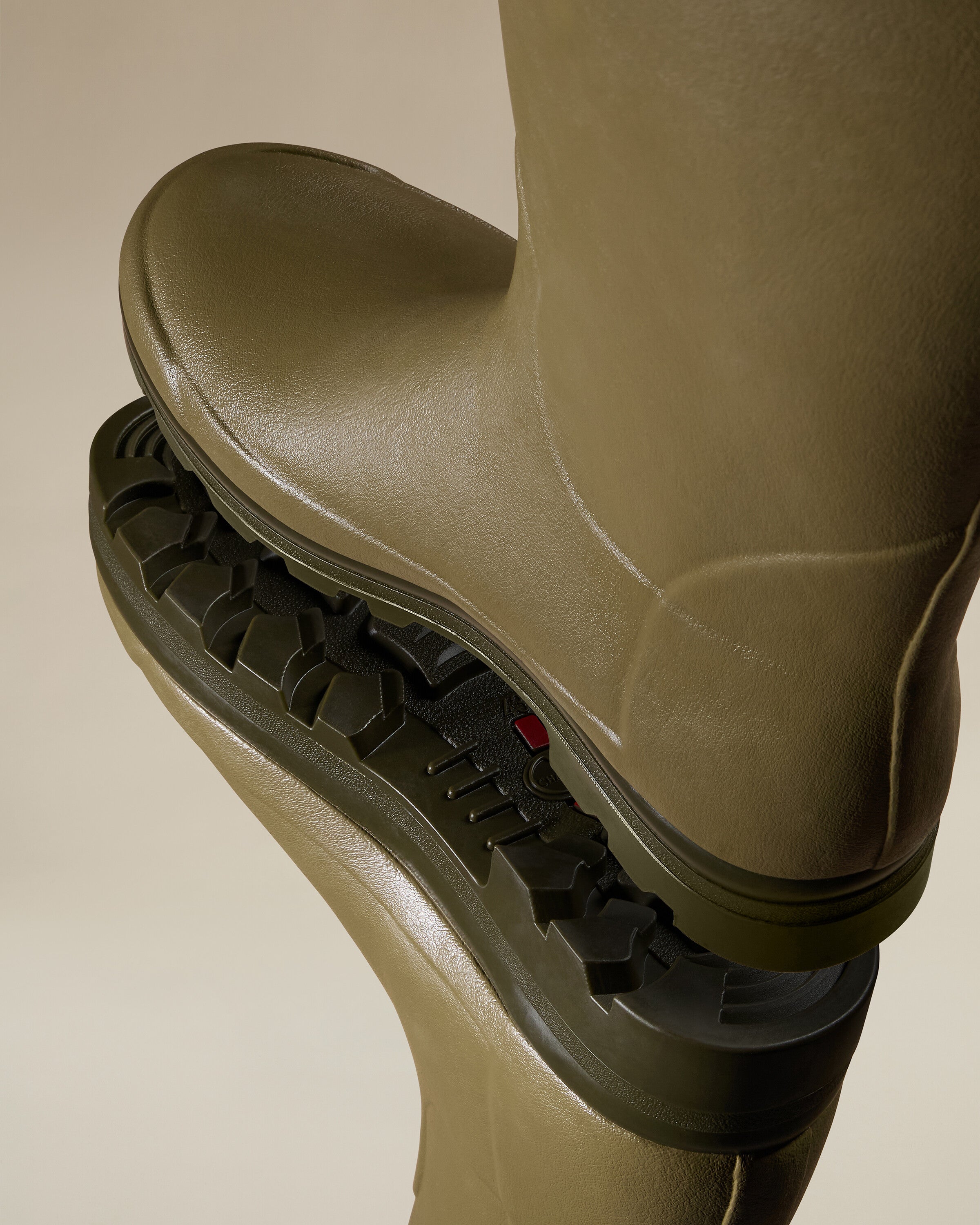 Men's Vierzonord XL Neoprene Lined Wellington Boot Green | Le Chameau