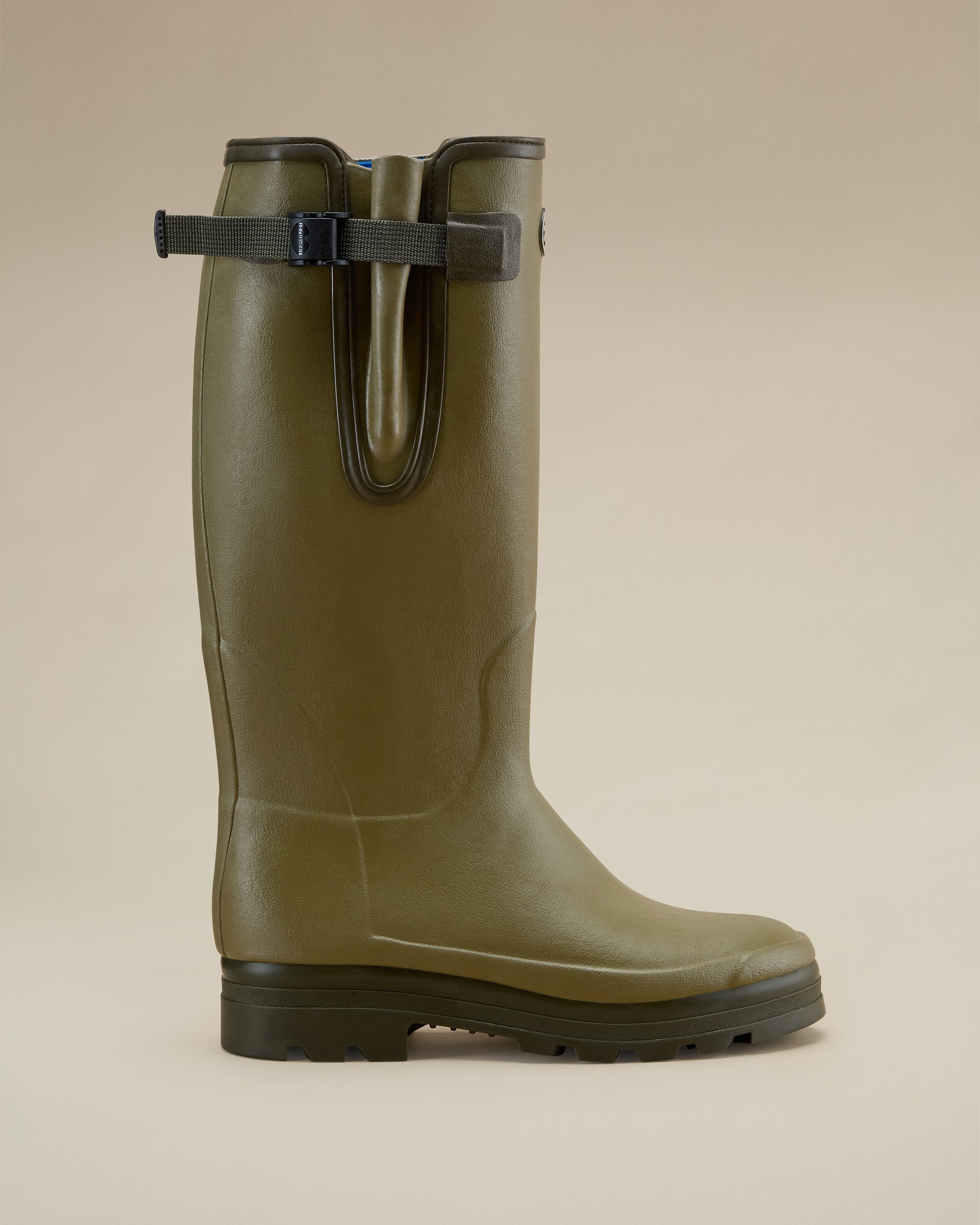 Men's Vierzonord XL Neoprene Lined Wellington Boot Green | Le Chameau