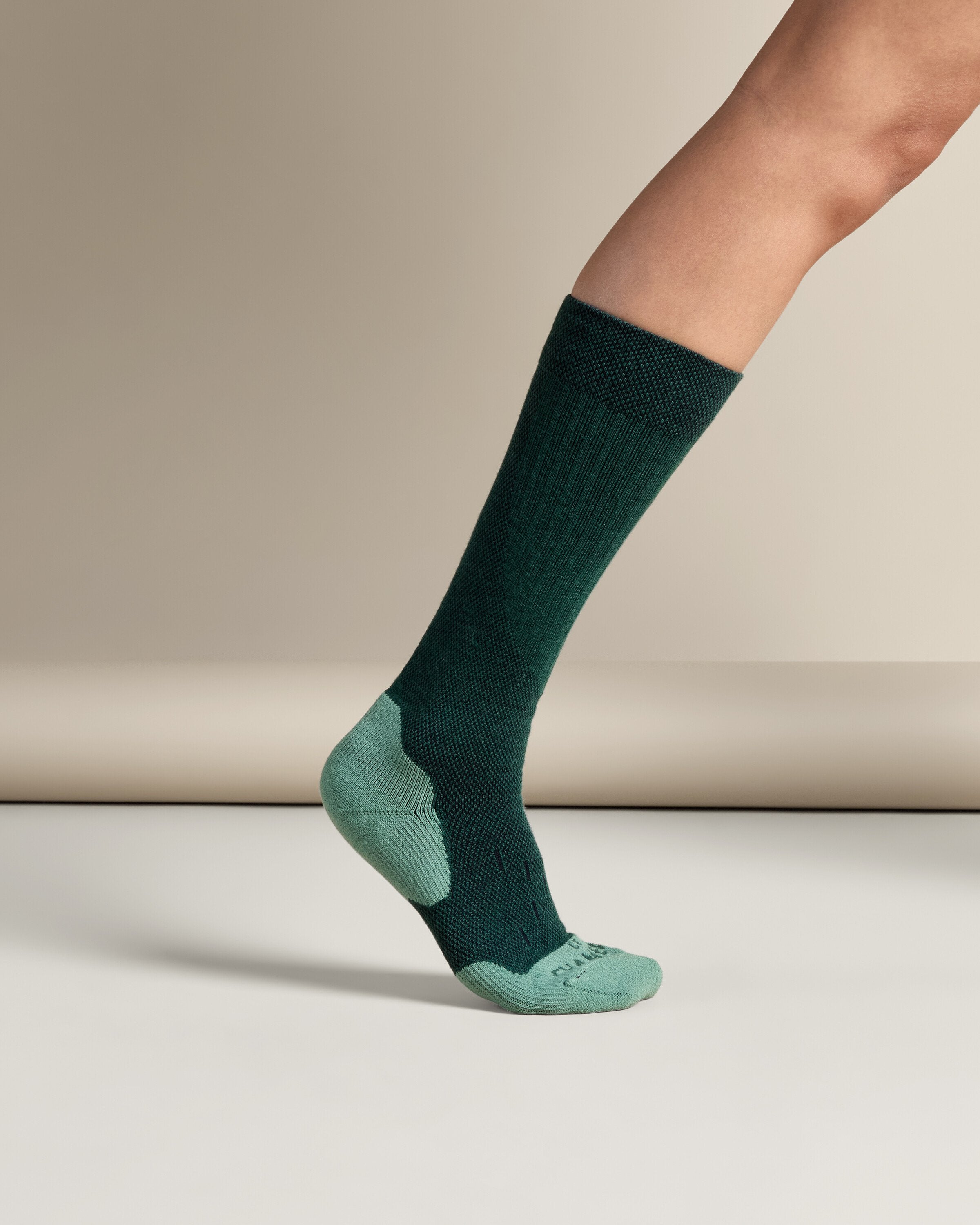 Chaussettes Iris pour femmes - Vert Foncé