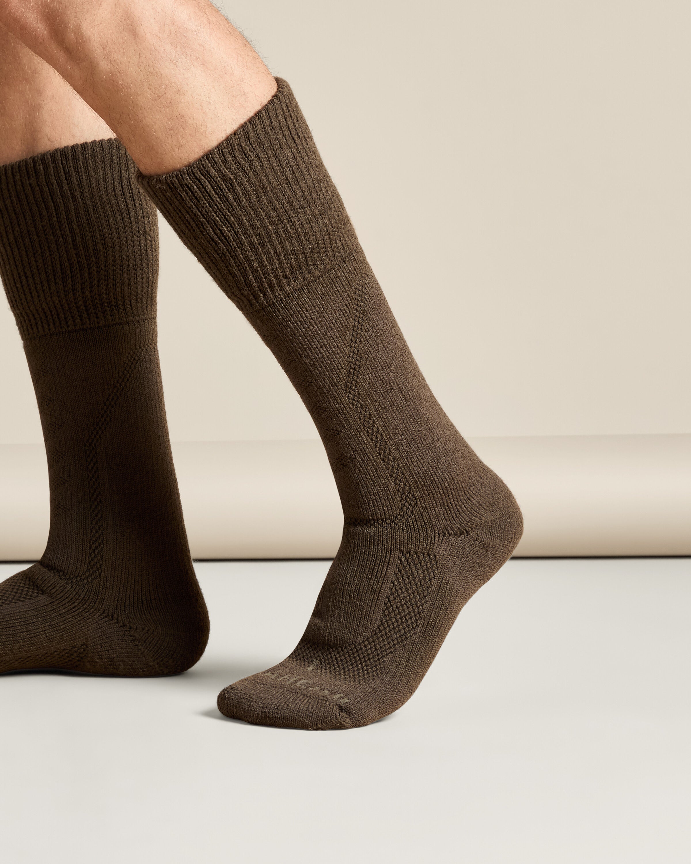 Chaussettes Cérès - Vert Chameau