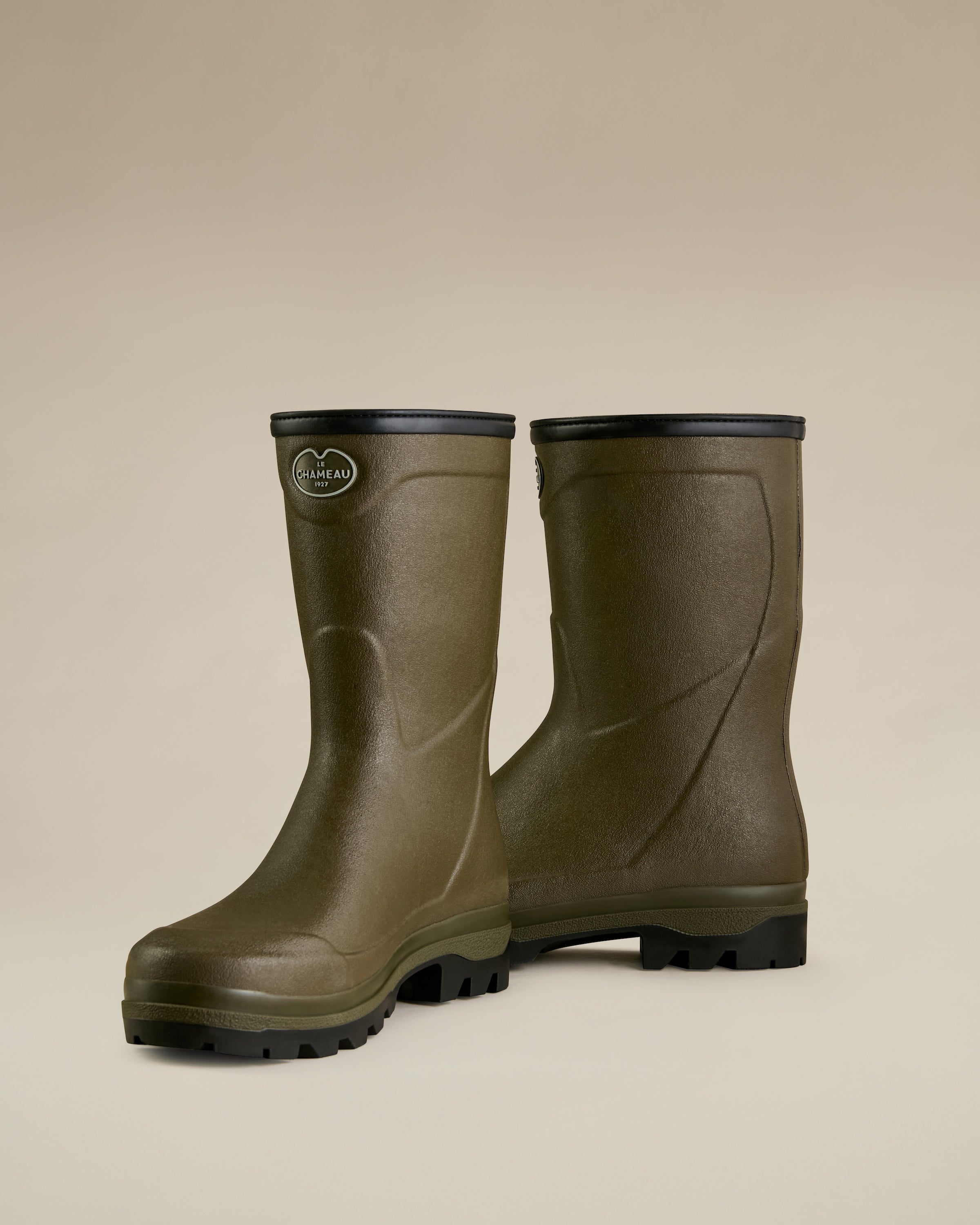 Men's Country Cross Neoprene Lined Bottillon - Chameau Green