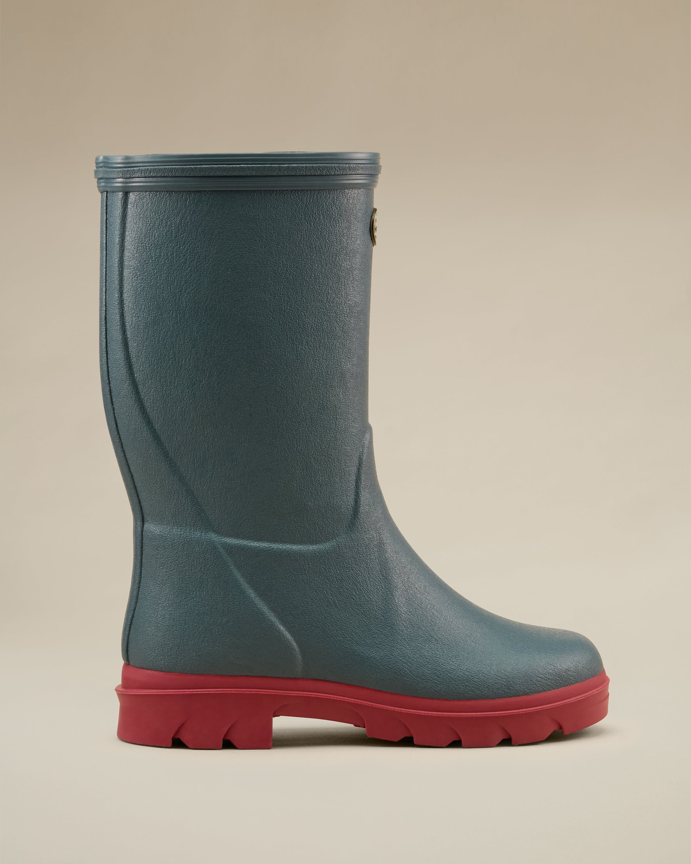 Children's Petite Aventure Jersey Lined Wellington Boot - Blue