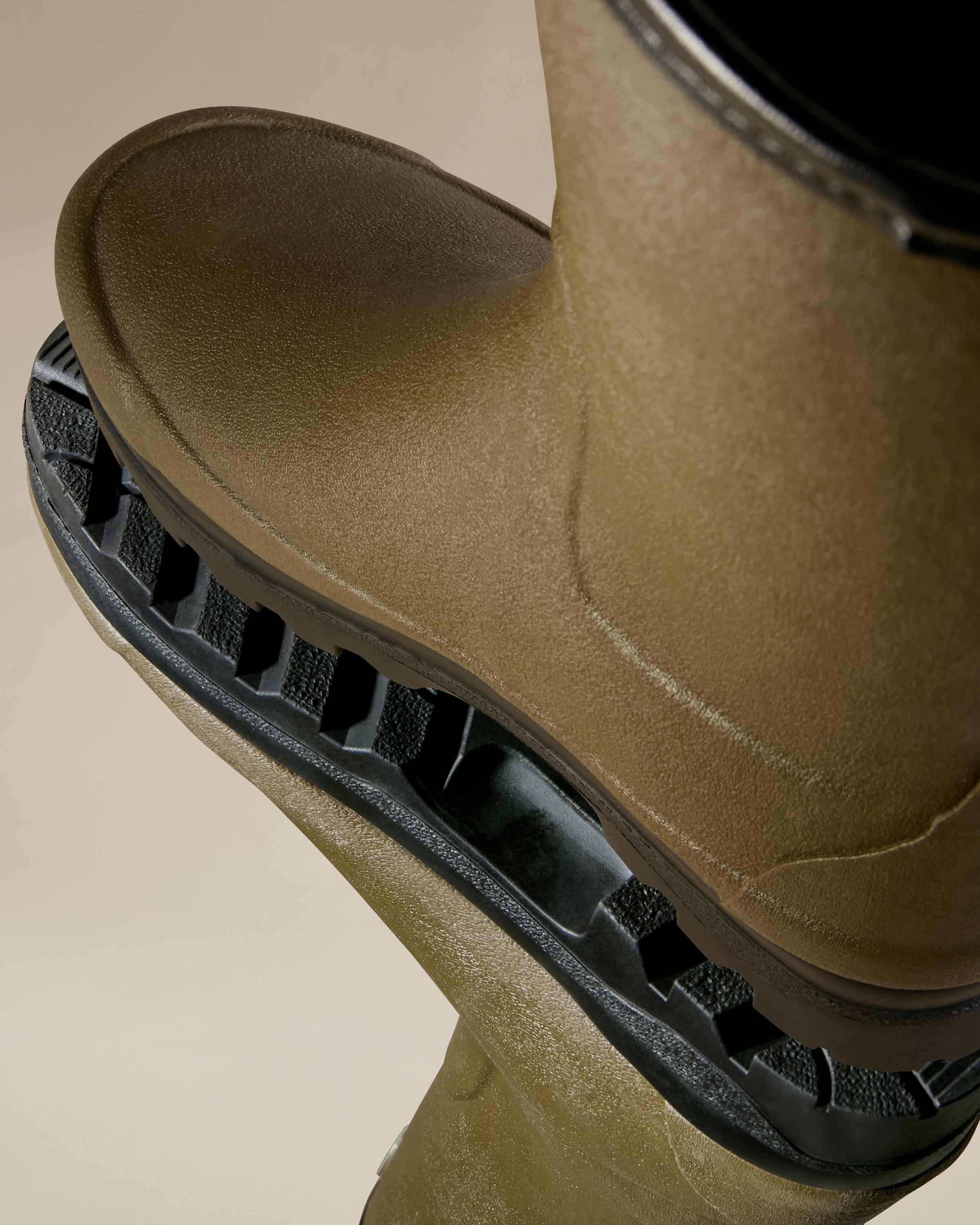 Bottillons Giverny pour femmes doublées laine - Vert Chameau