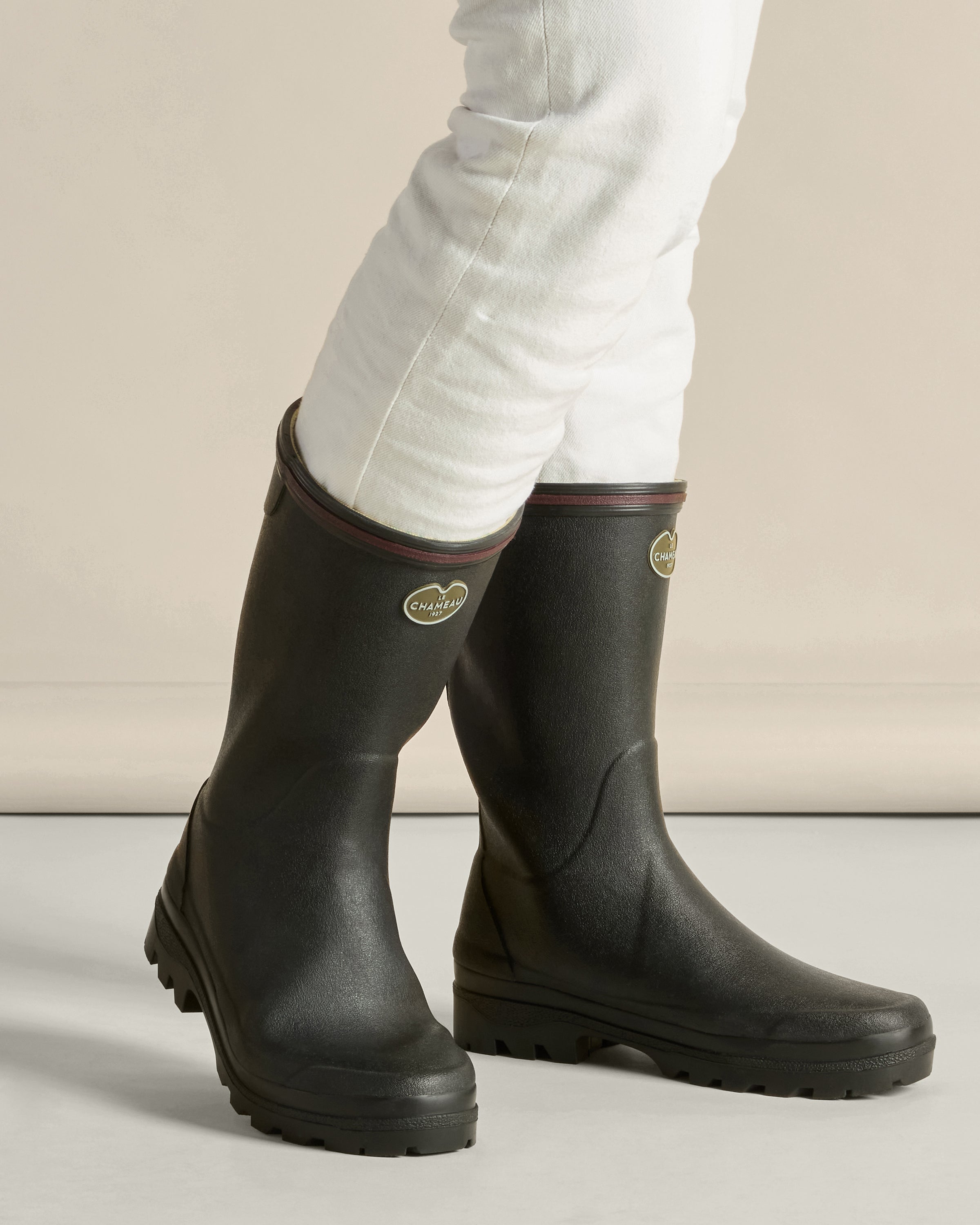 Bottillons Giverny pour femmes doublés jersey - Noir