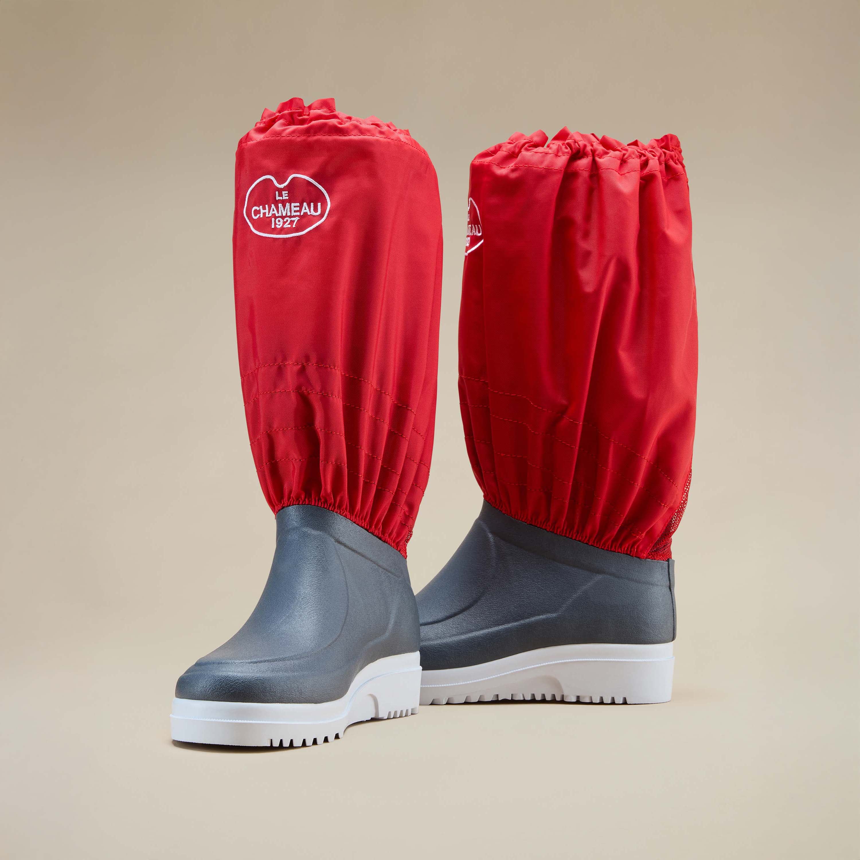 Neptune Herren-Gummistiefel mit Neoprenfutter - Gris Foncé