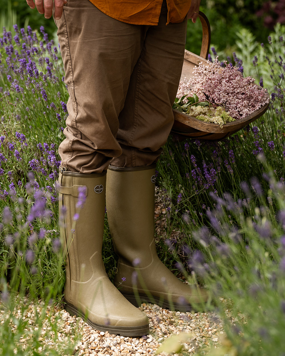 LE CHAMEAU ルシャモー オールトラックス レインブーツ ボア 37